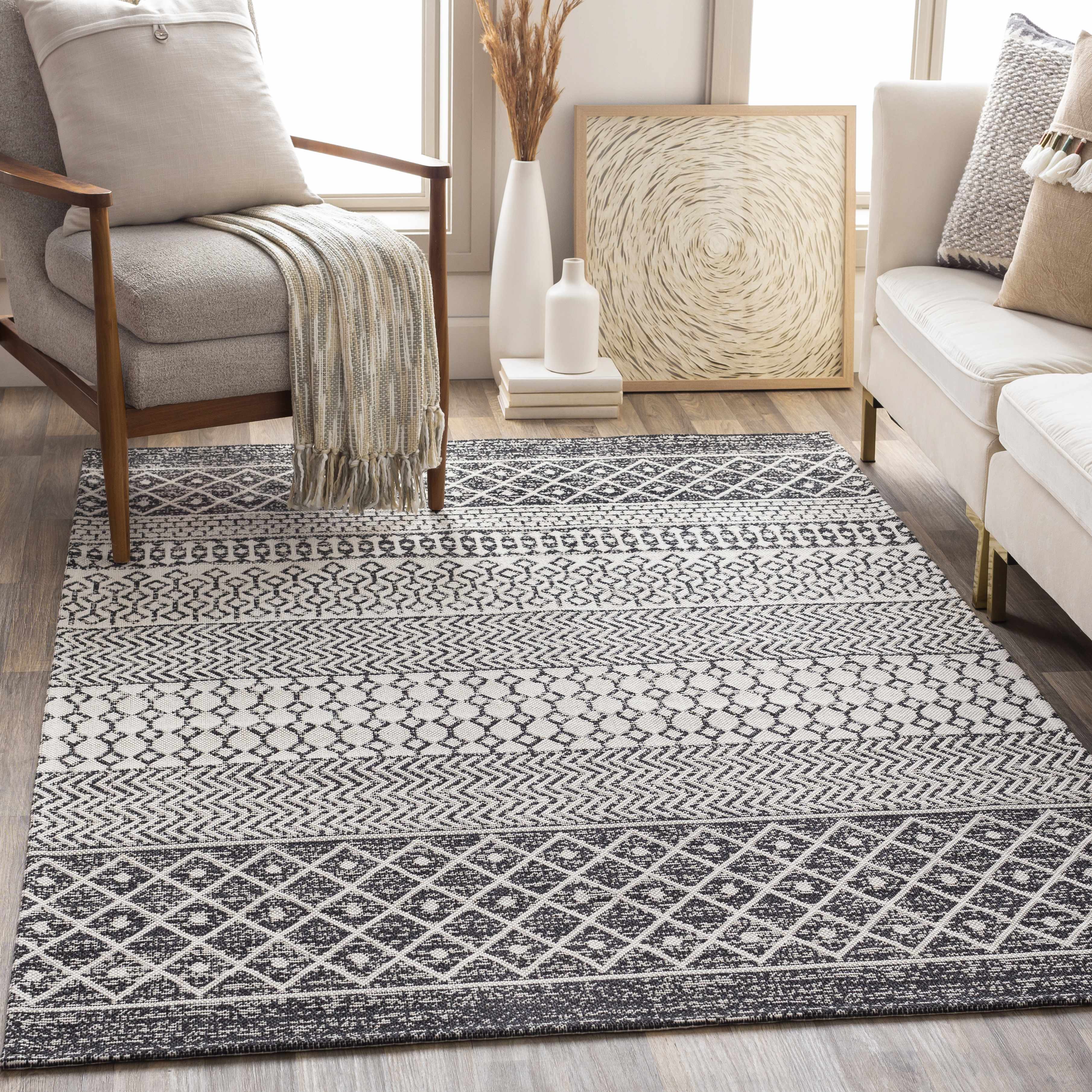 Barnwood Washable Area Rug - Clearance - Image 2