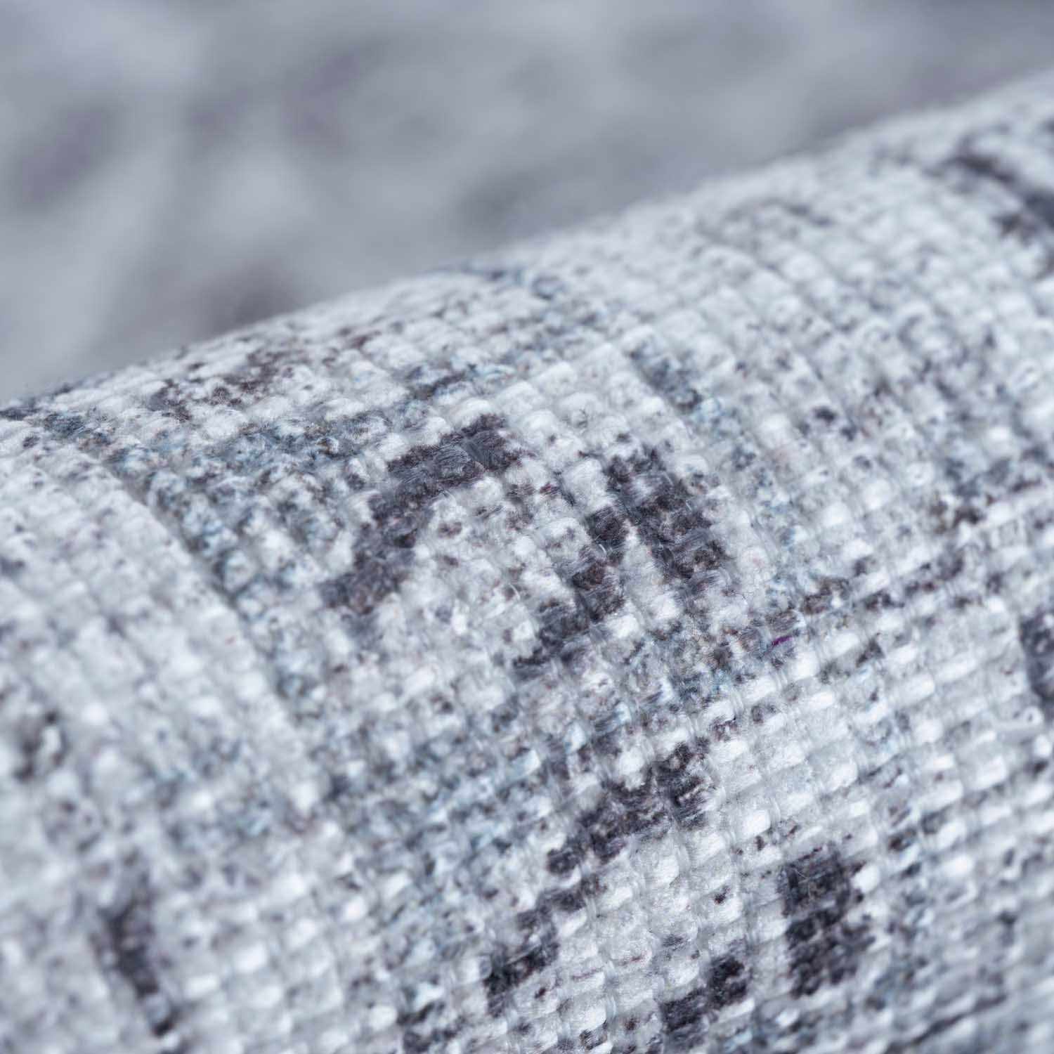 Barny Gray Denim Washable Rug - Image 15
