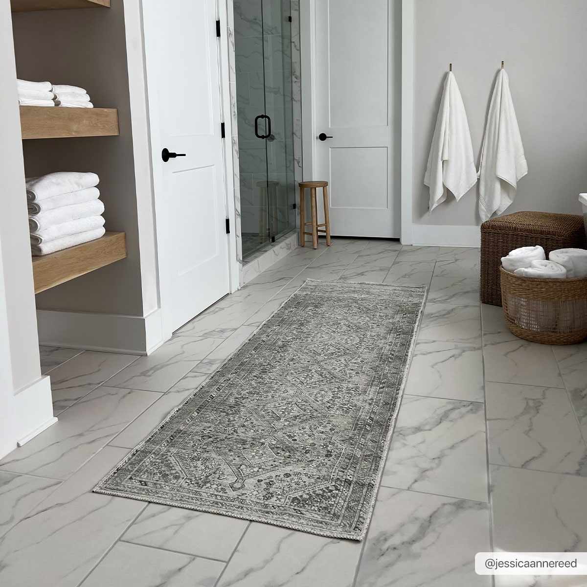 Barny Sage Flat Pile Washable Rug - Image 14