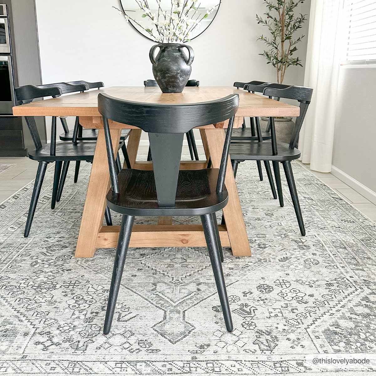Barny Sage Flat Pile Washable Rug - Image 2