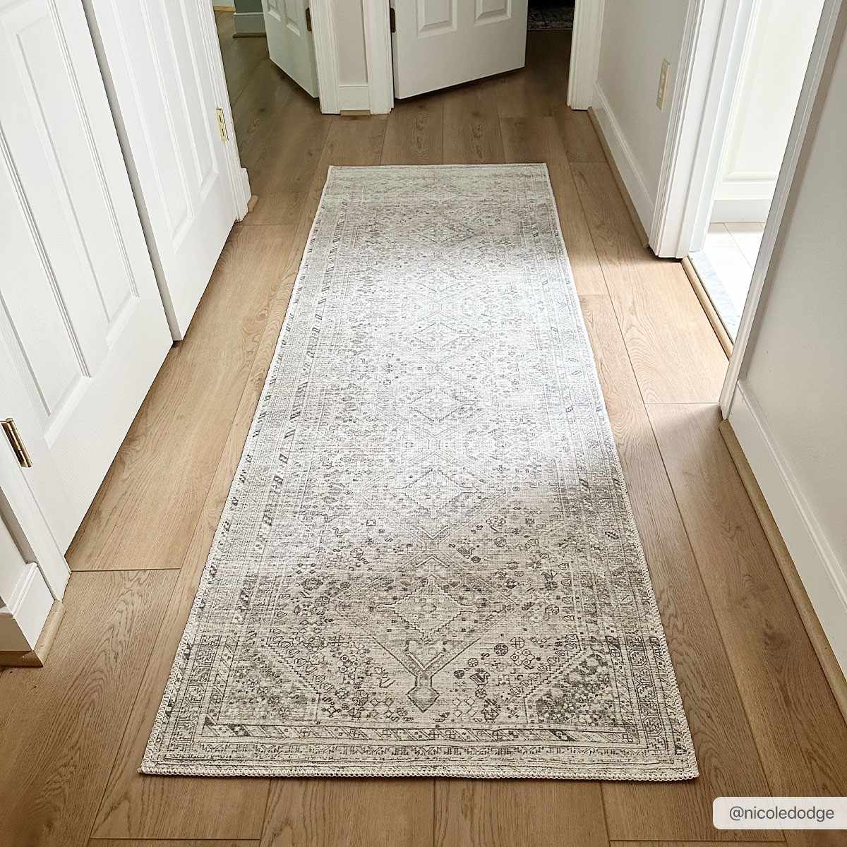 Barny Sage Flat Pile Washable Rug - Image 5