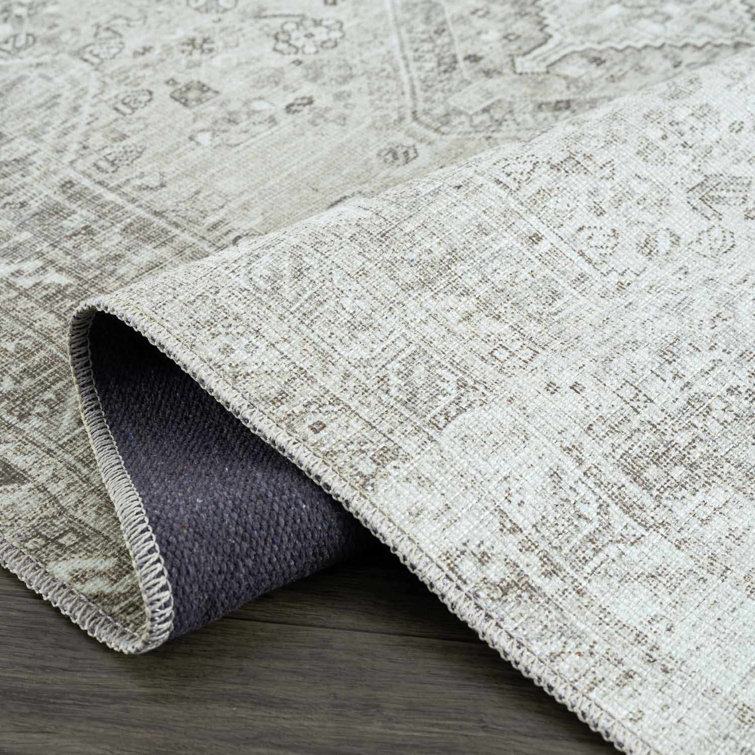 Barny Sage Flat Pile Washable Rug - Image 8
