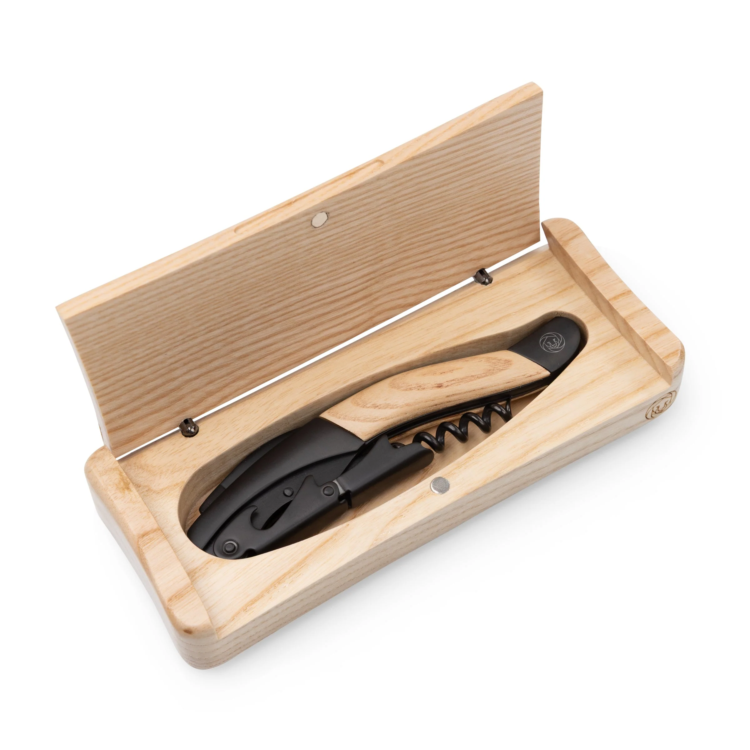 Barolo Waiter-style Corkscrew in Ashwood Box - Image 4