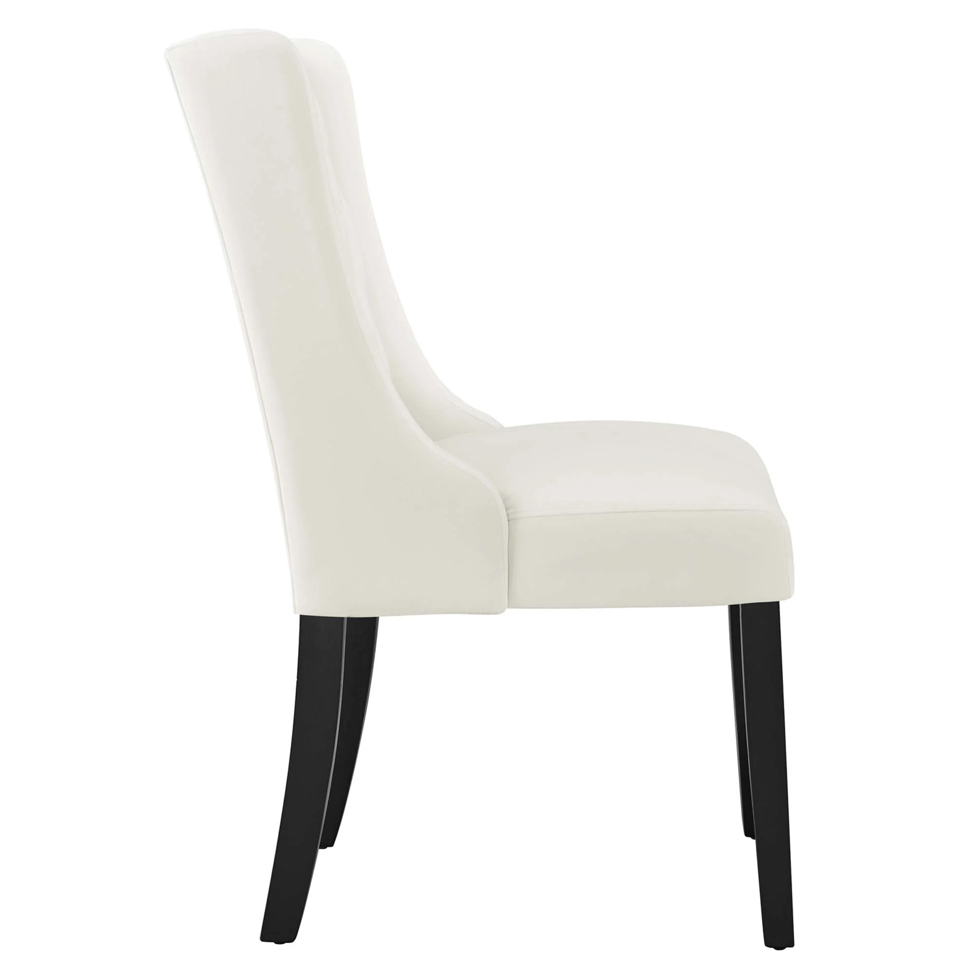 Baronet Performance Velvet Dining Chairs Set of 2 by Modway - Image 4