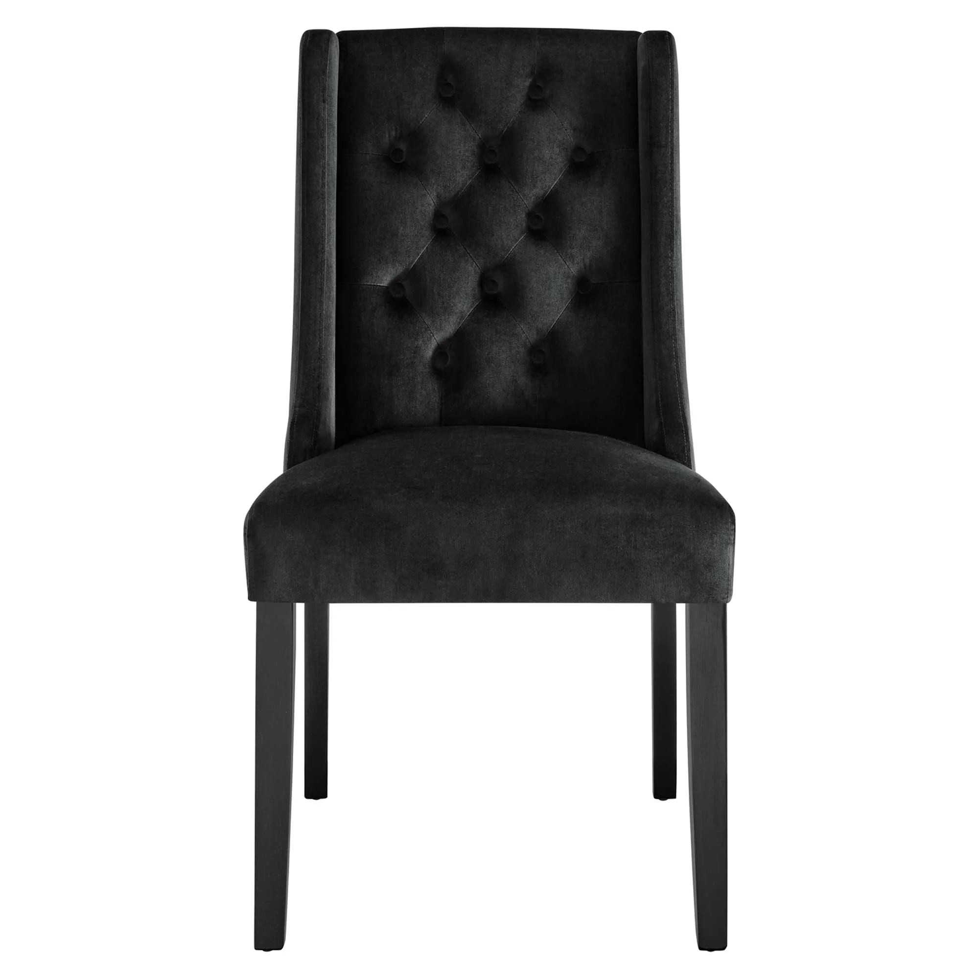 Baronet Performance Velvet Dining Chairs Set of 2 by Modway - Image 8