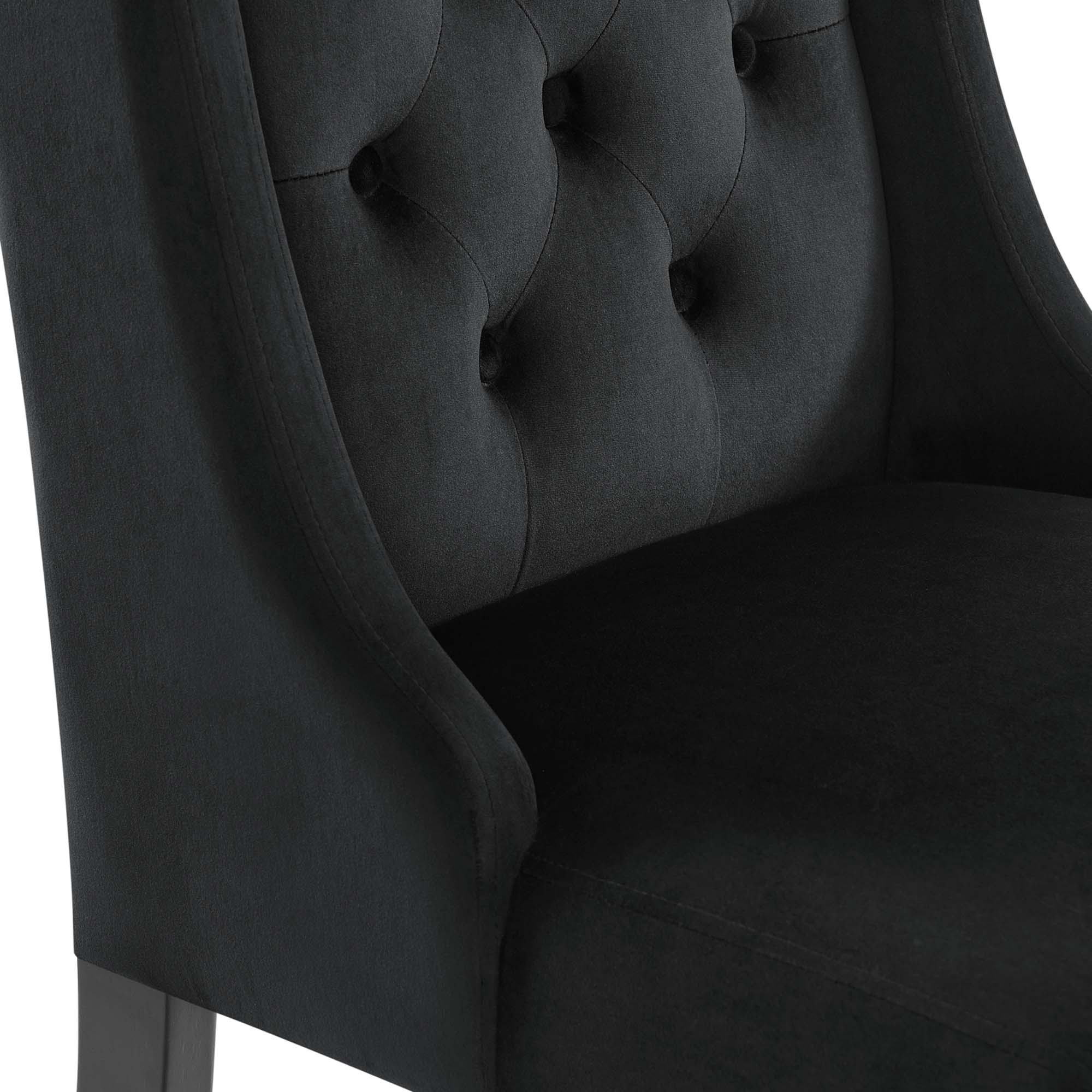 Baronet Performance Velvet Dining Chairs Set of 2 by Modway - Image 9