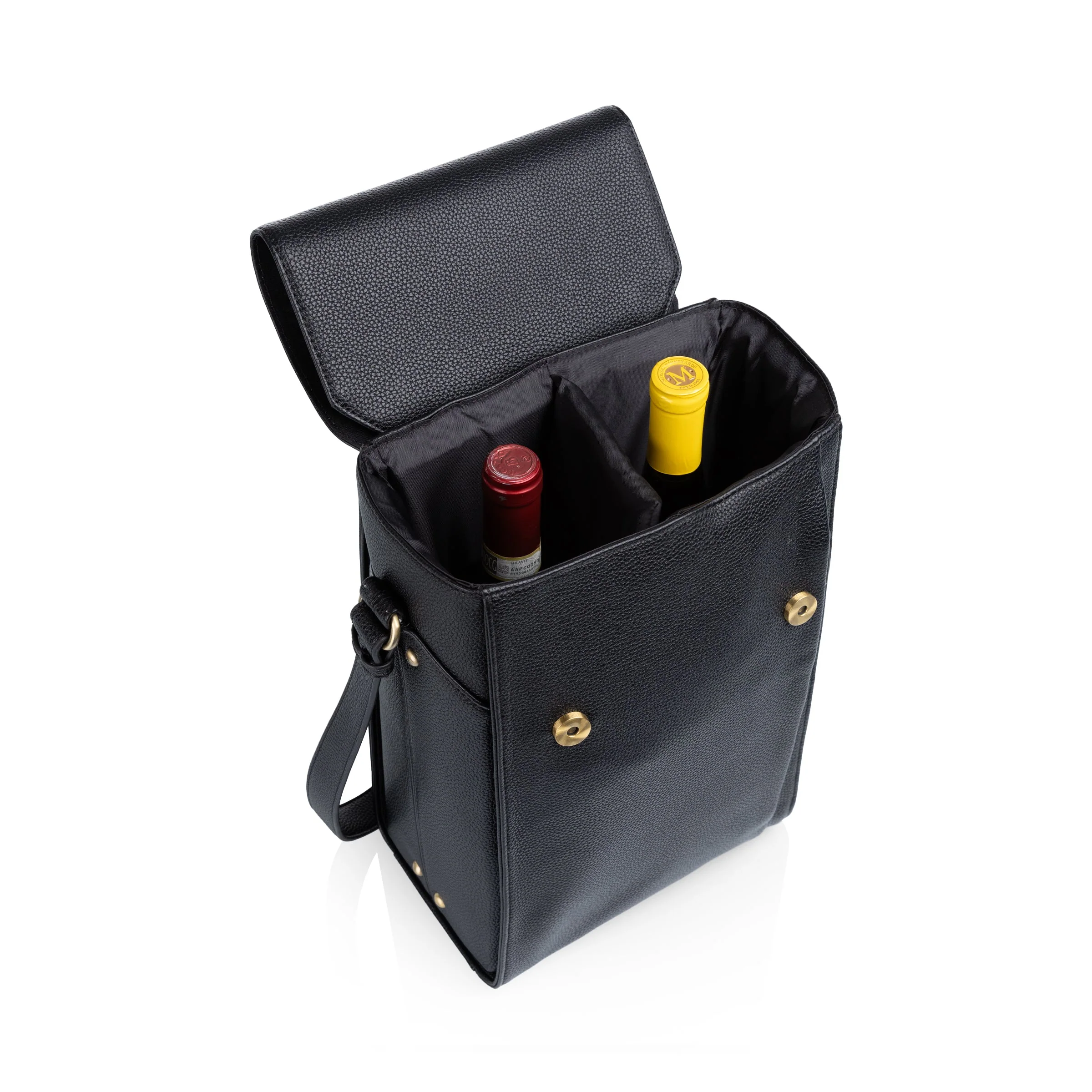 Barossa Two Bottle Leatherette Wine Tote - Image 12