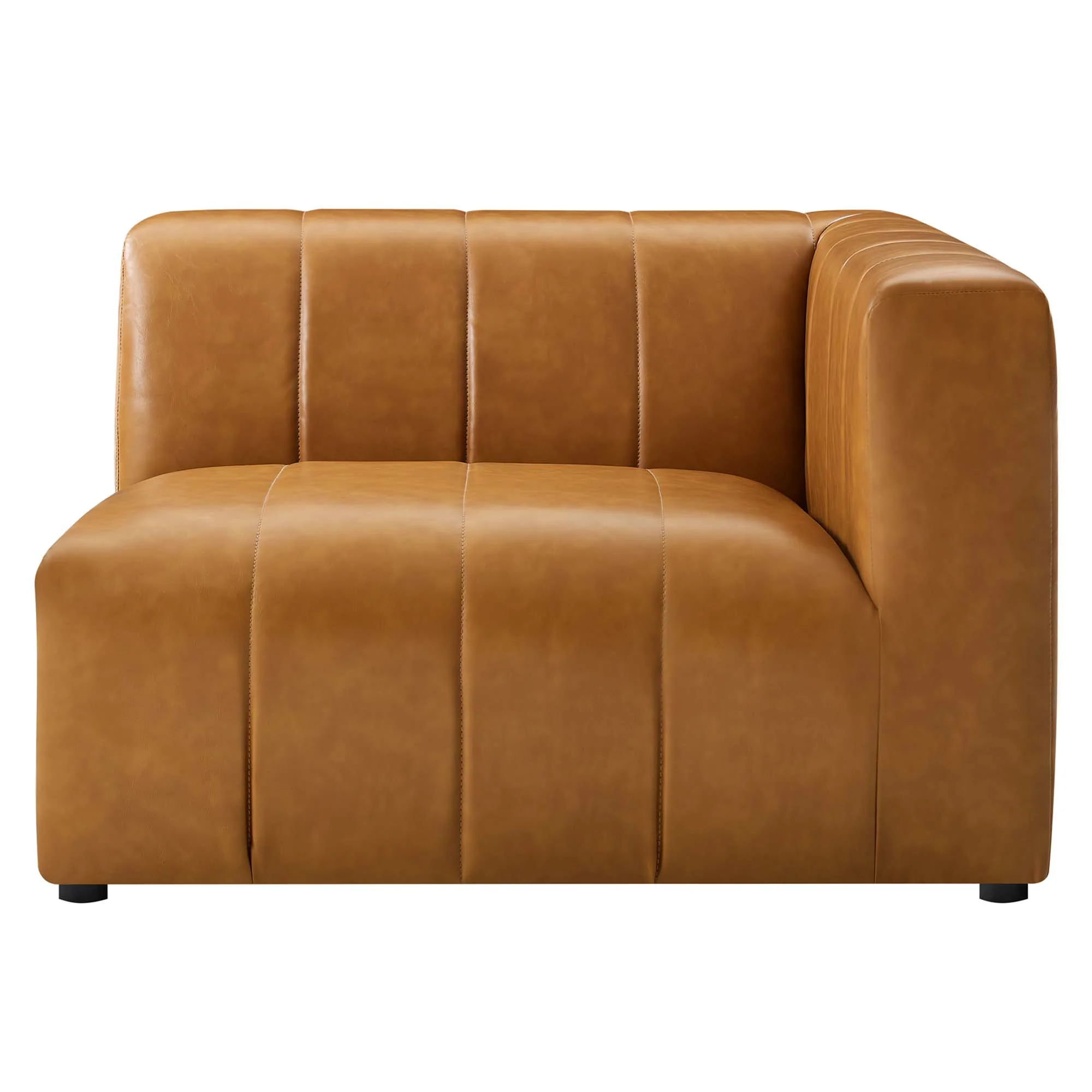 Bartlett 4-Piece Vegan Leather Sectional Sofa by Modway - Image 6