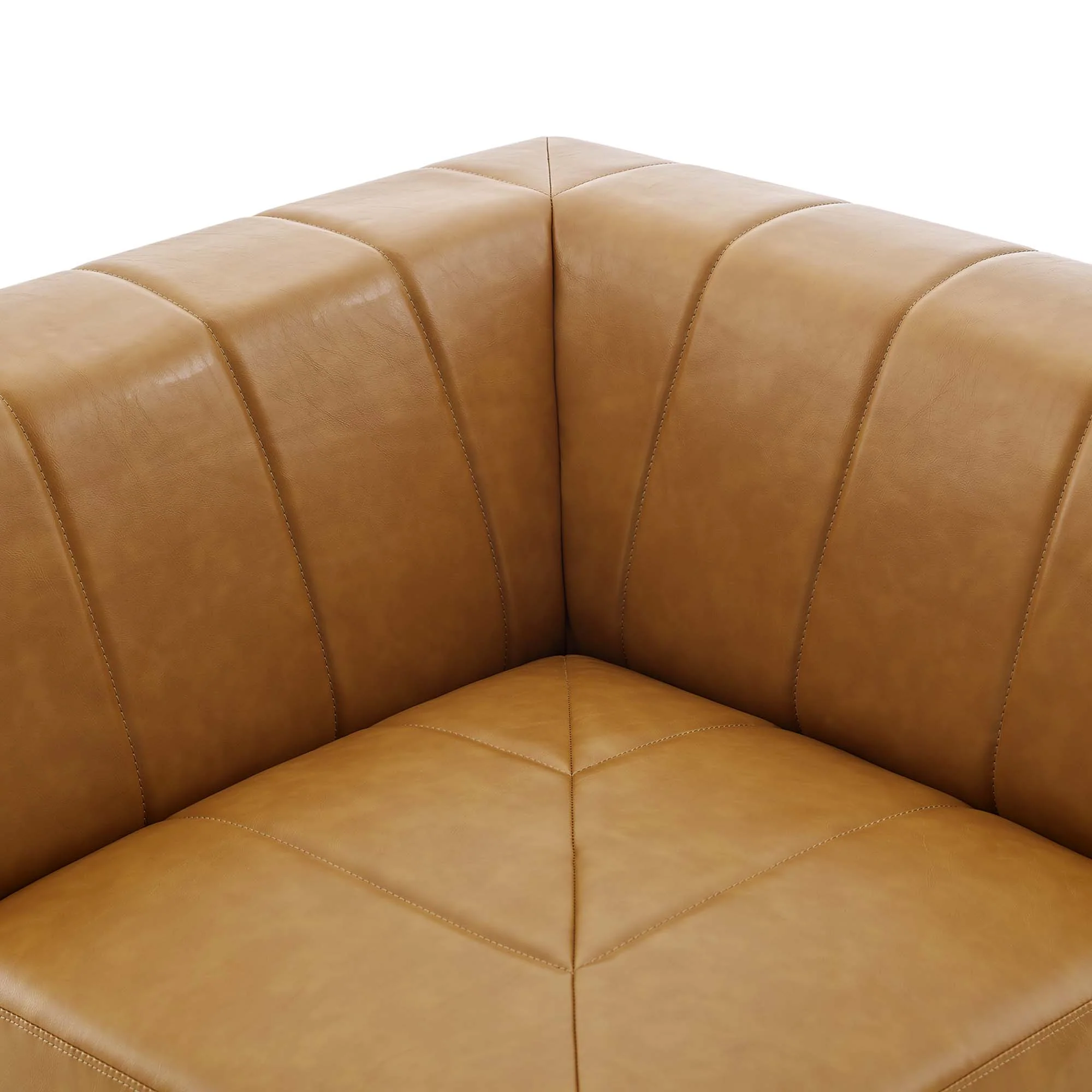 Bartlett Vegan Leather Corner Chair by Modway - Image 5