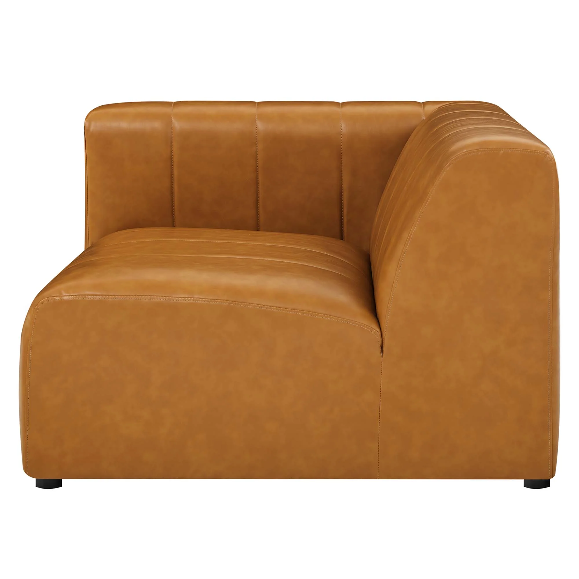 Bartlett Vegan Leather Left-Arm Chair by Modway - Image 5