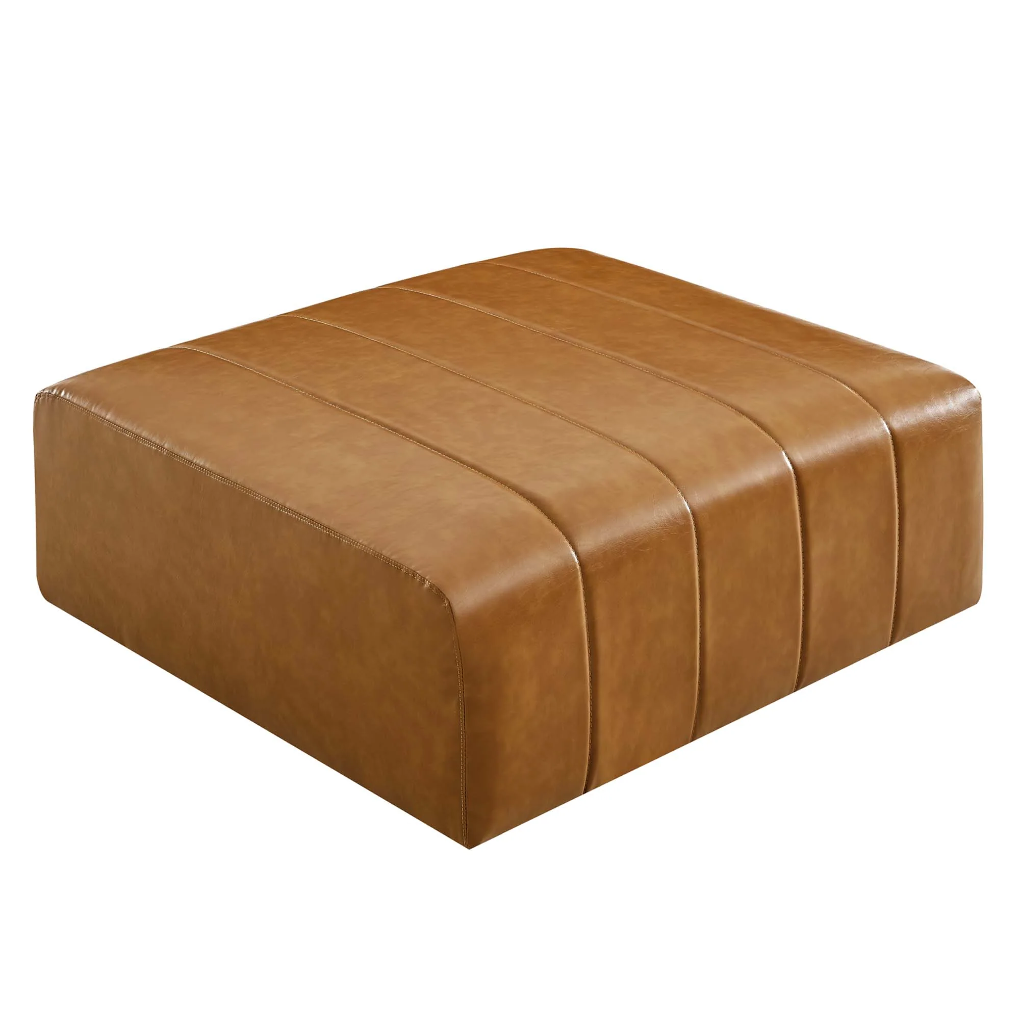Bartlett Vegan Leather Ottoman by Modway - Image 3