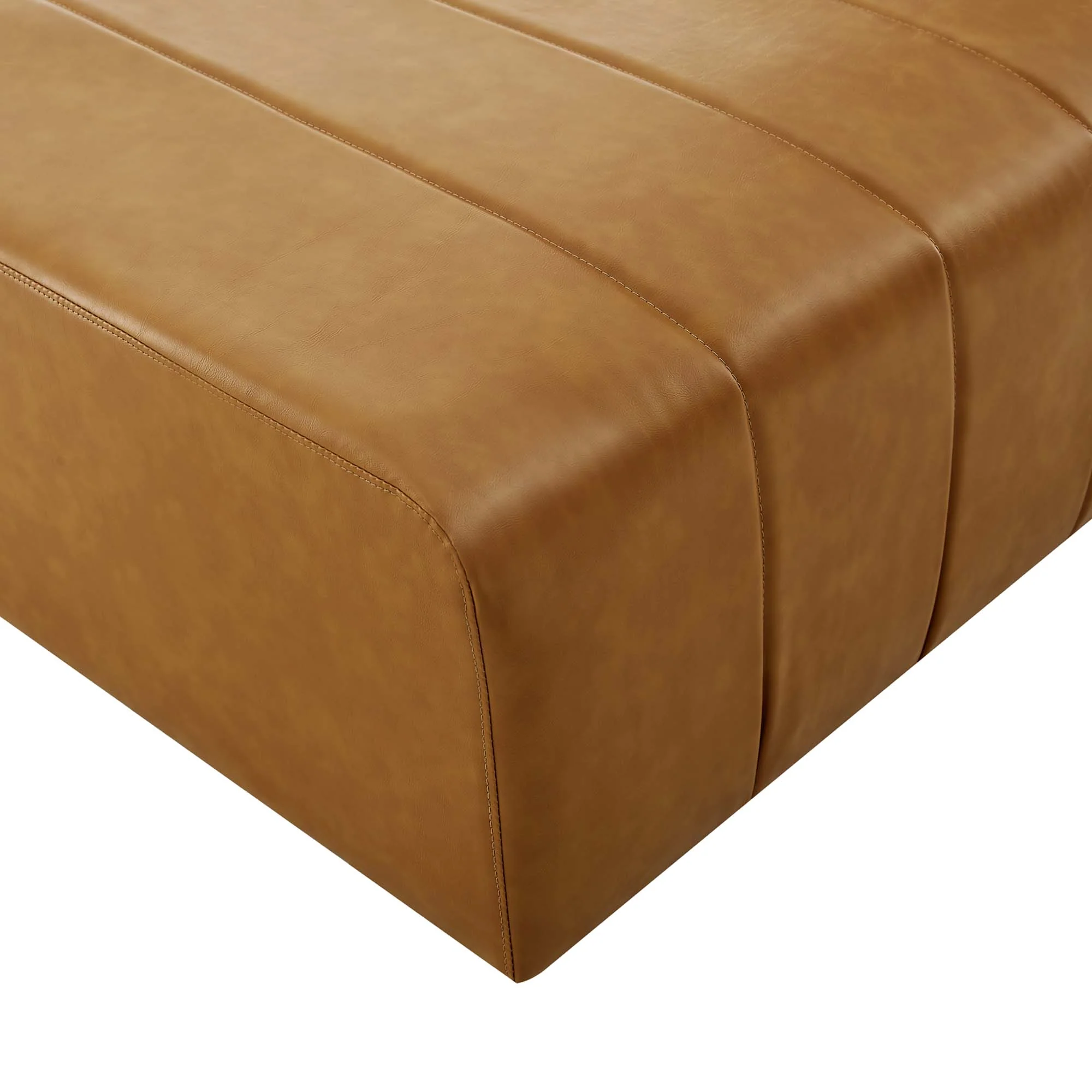 Bartlett Vegan Leather Ottoman by Modway - Image 5