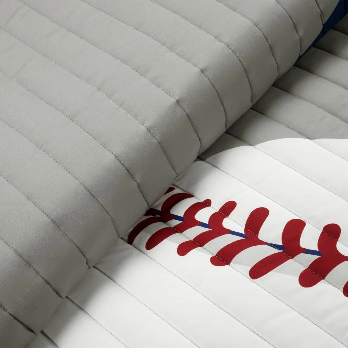 Baseball Game Reversible Oversized Kids Quilt Set - Image 3