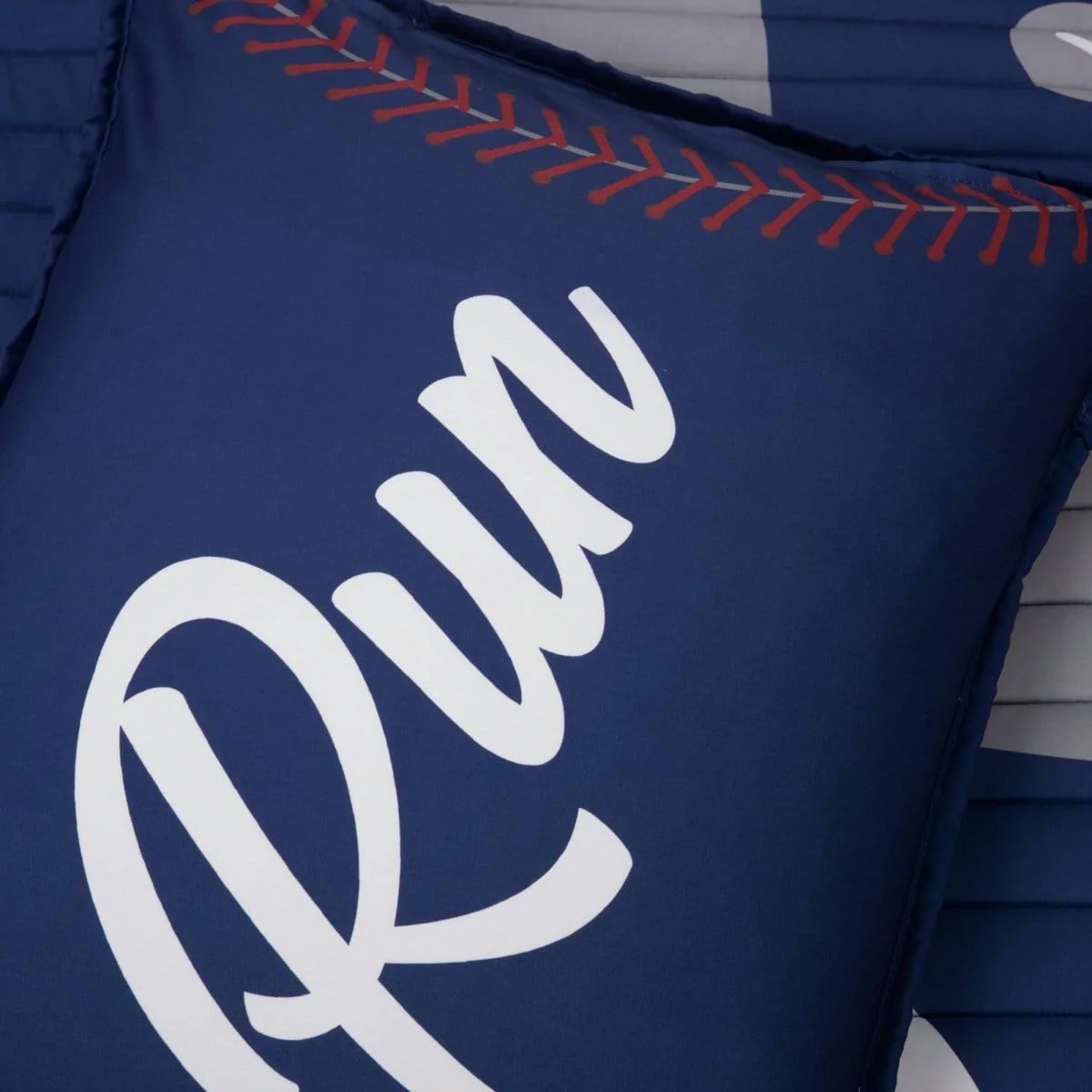 Baseball Game Reversible Oversized Kids Quilt Set - Image 34
