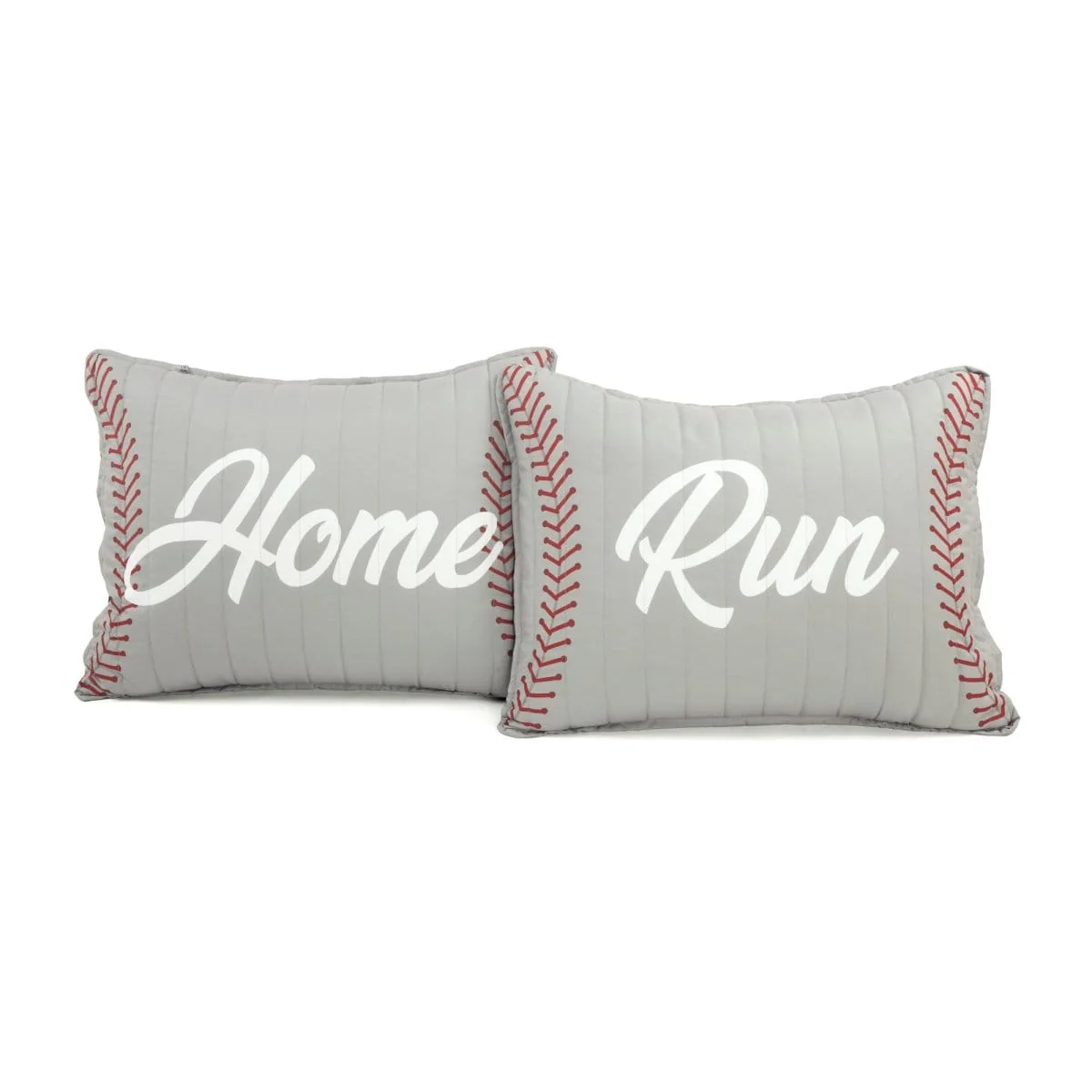 Baseball Game Reversible Oversized Kids Quilt Set - Image 8