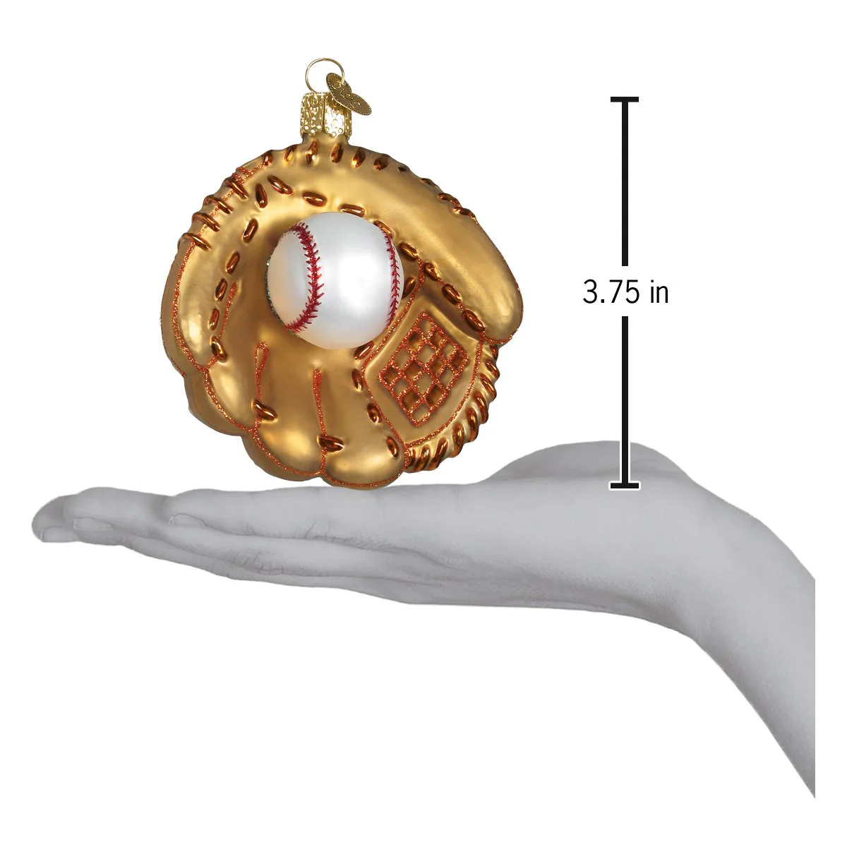 Baseball Mitt Ornament - Image 4