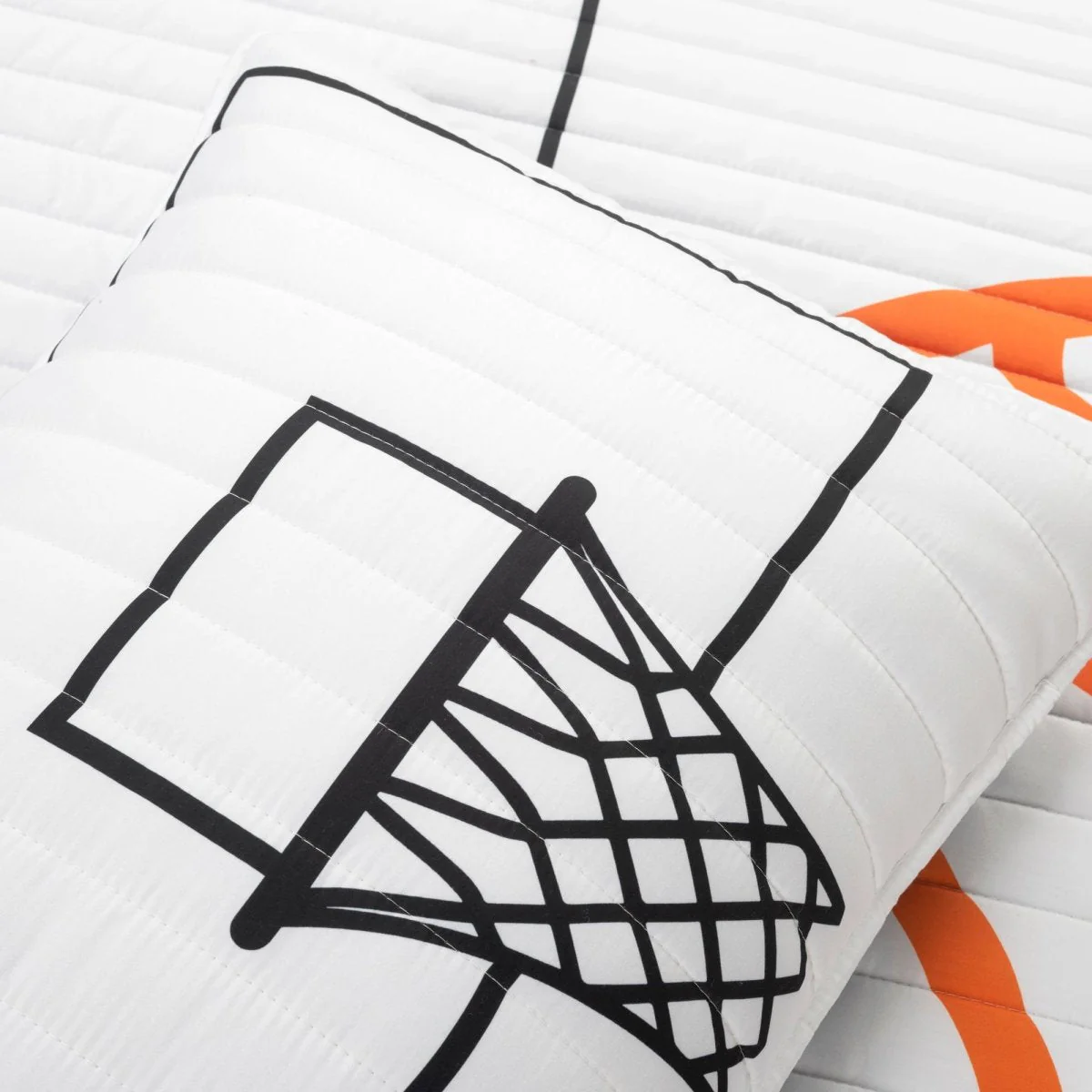 Basketball Game Reversible Quilt Set - Image 13