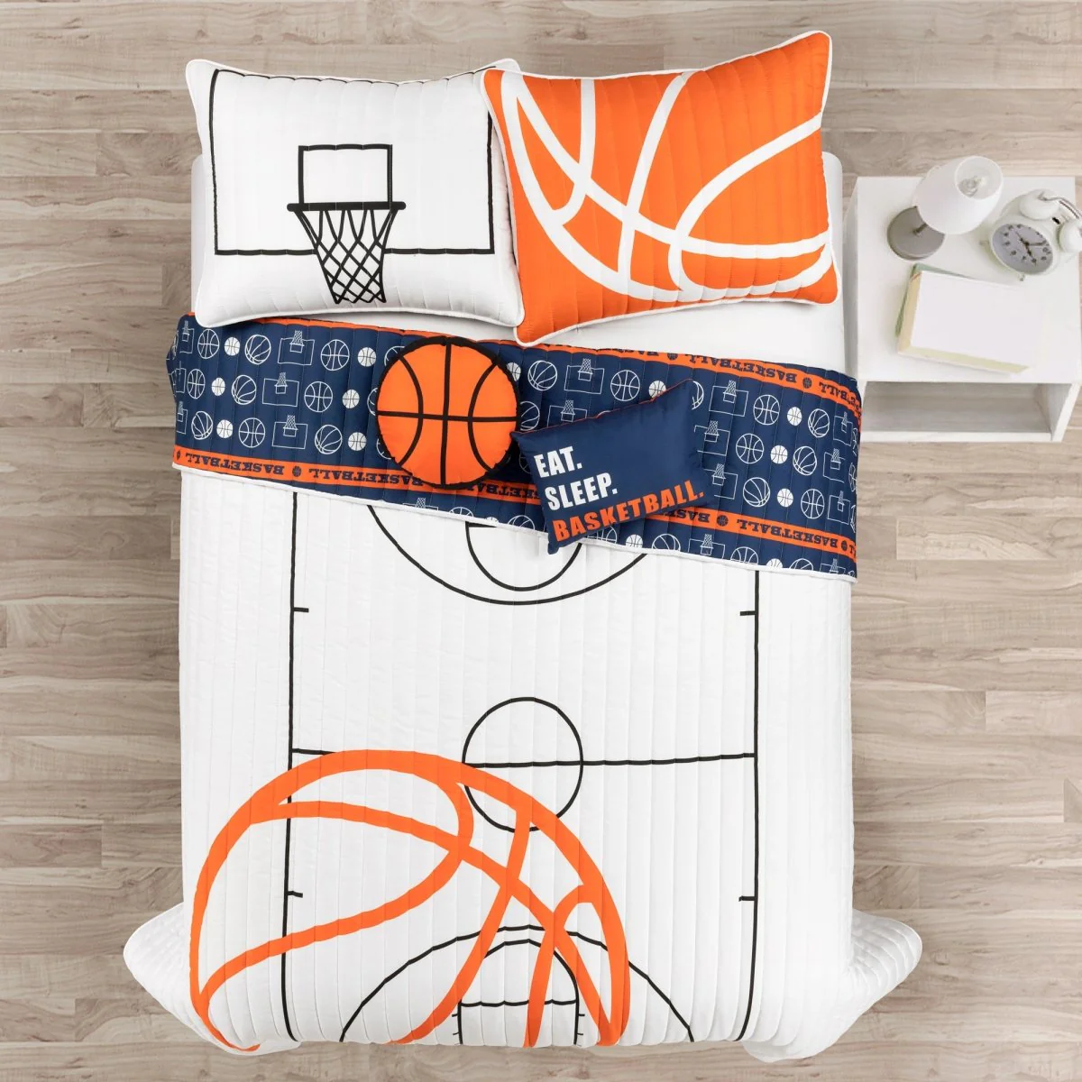Basketball Game Reversible Quilt Set - Image 20