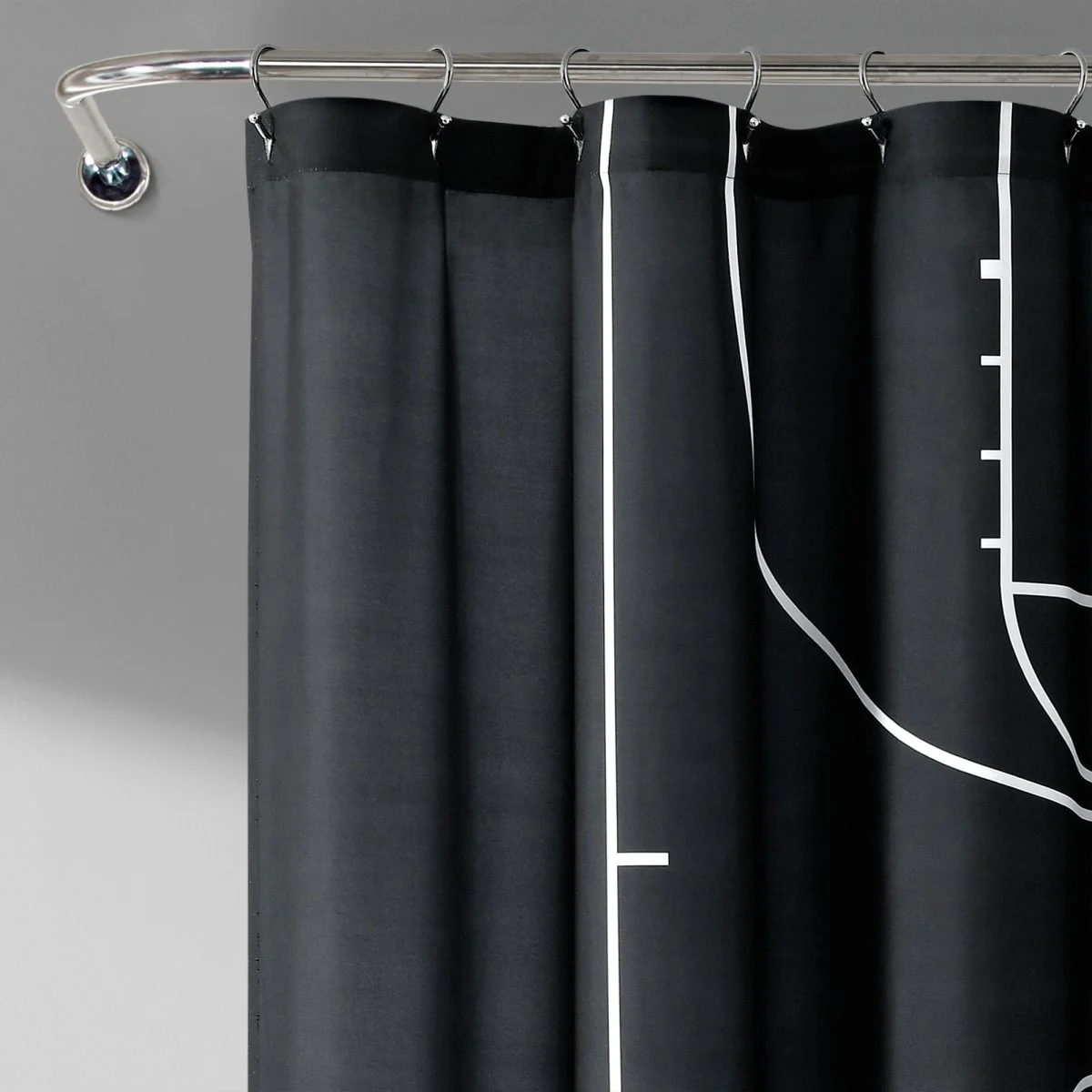 Basketball Game Shower Curtain - Image 2