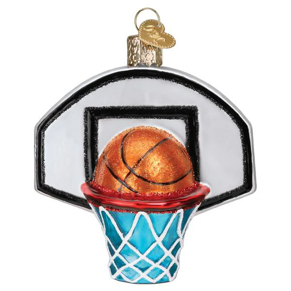 Basketball Hoop Ornament - Image 3