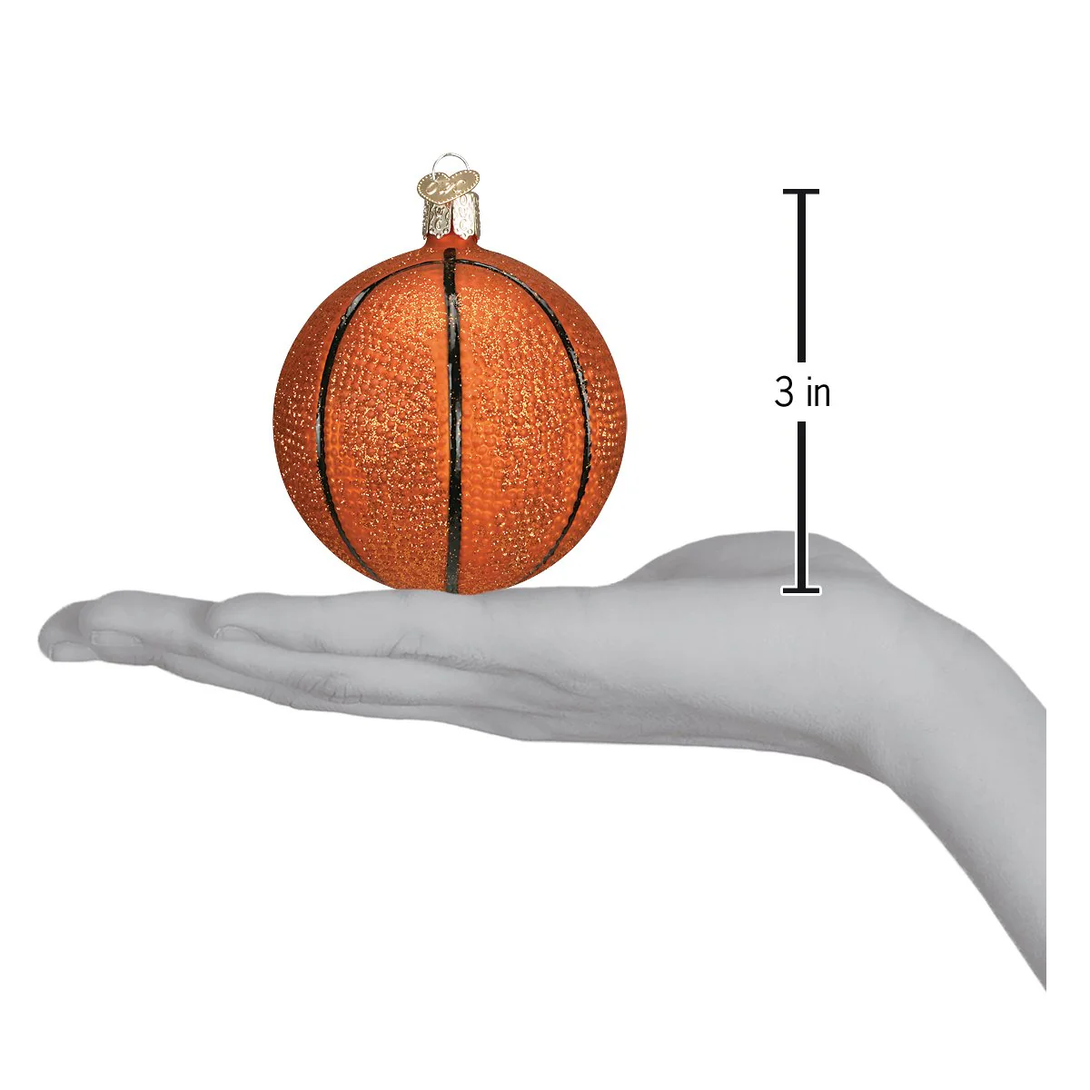 Basketball Ornament by Old World Christmas - Image 4