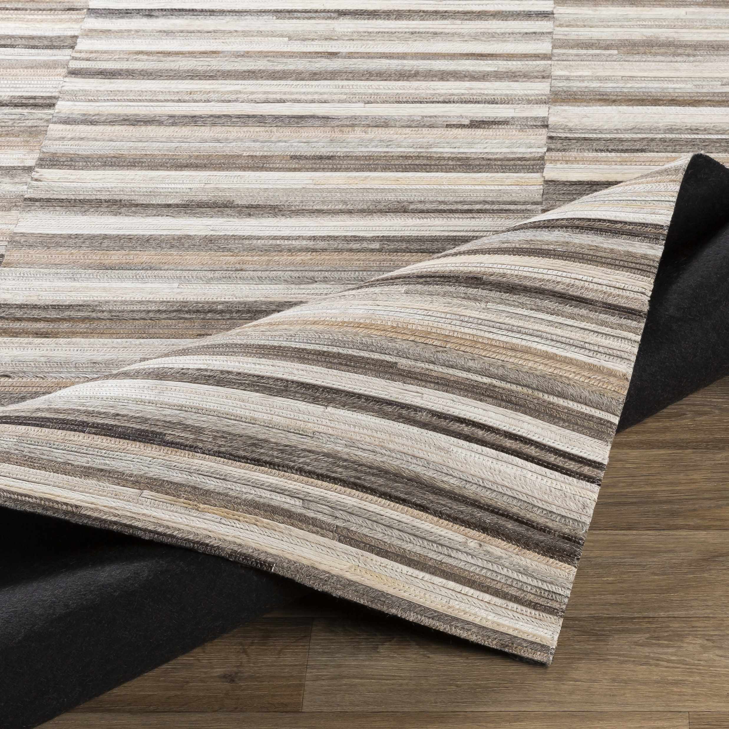 Batehaven Premium Leather Hand Crafted Rug - Clearance - Image 7
