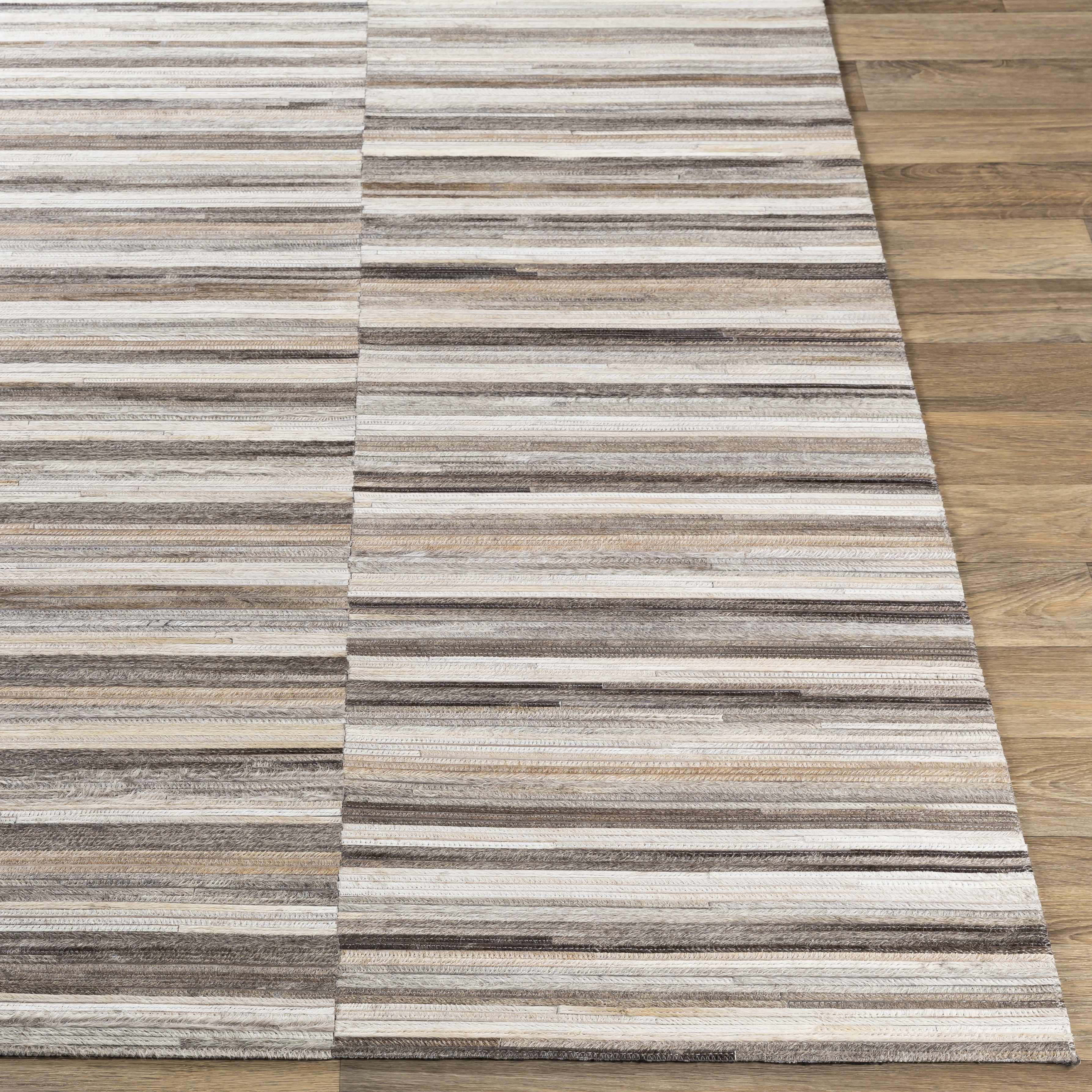 Batehaven Premium Leather Hand Crafted Rug - Clearance - Image 9