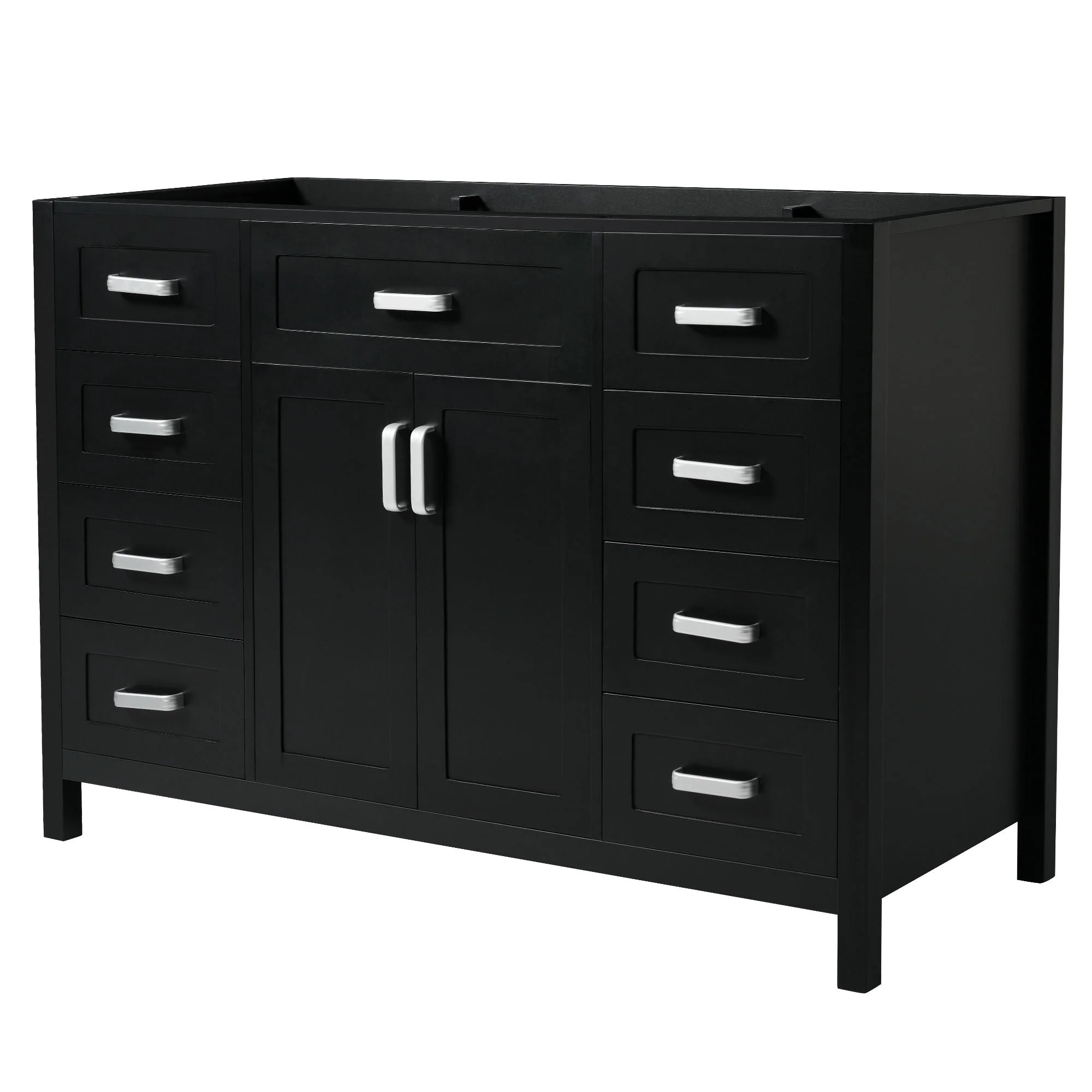 Bathroom Vanity Cabinet with 2 Soft Close Doors and 8 Drawers - Image 5
