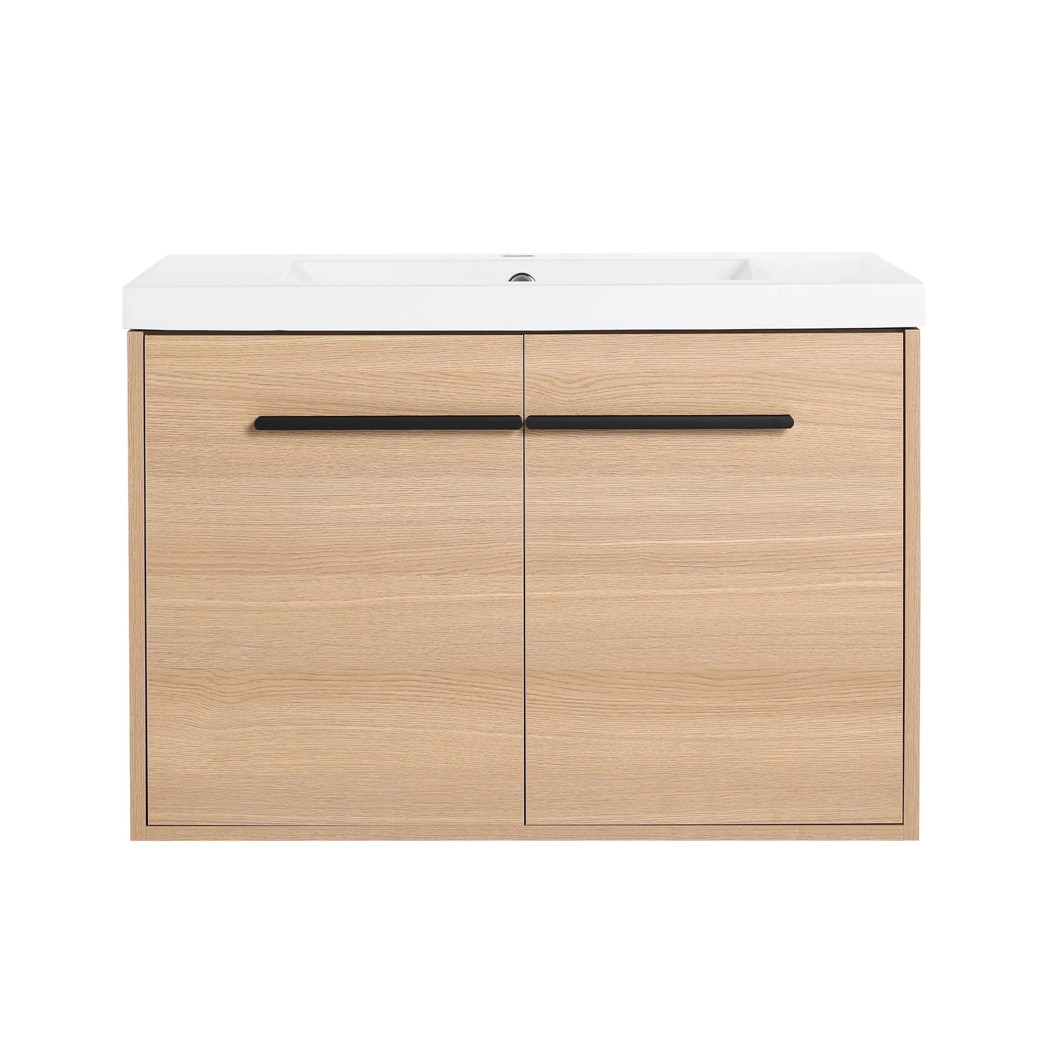 Bathroom Vanity Set With Resin Countertop Sink, 2 Doors - Image 2