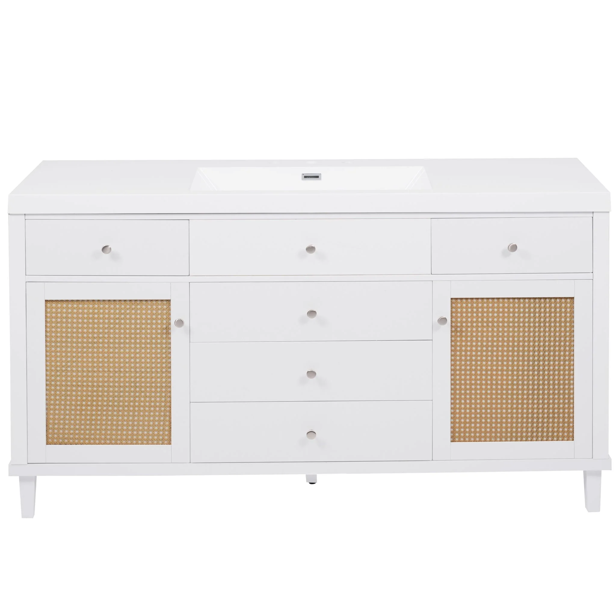 Bathroom Vanity With Sink, 5 Legs, Soft Close Drawers - Image 2