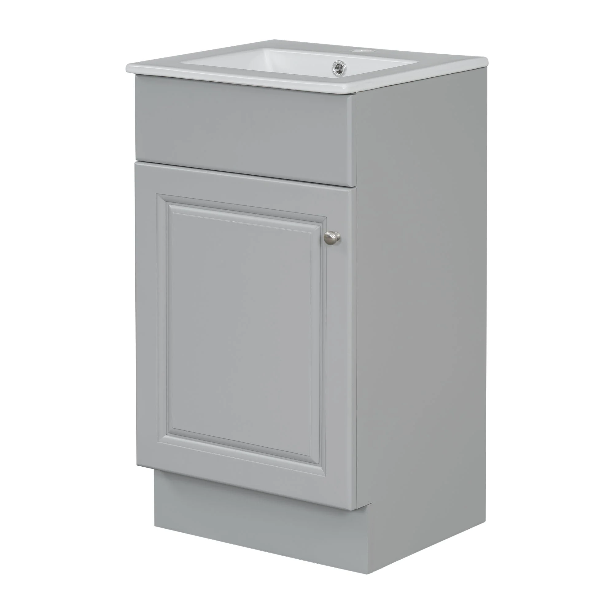 Bathroom Vanity With Sink, Cabinet With Adjustable Shelf
