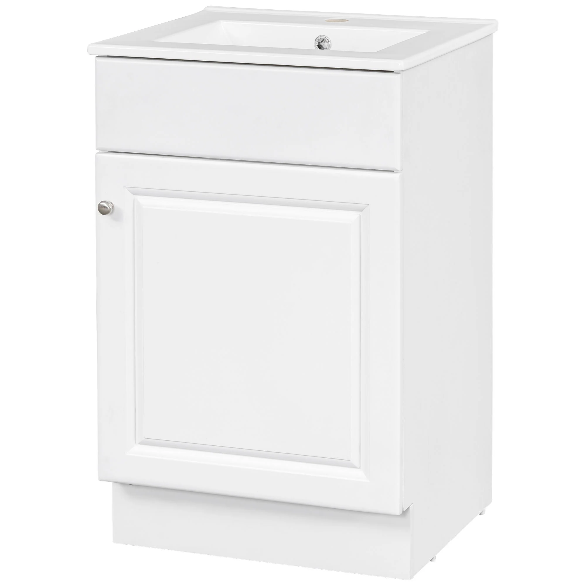 Bathroom Vanity With Sink, Cabinet With Adjustable Shelf - Image 3