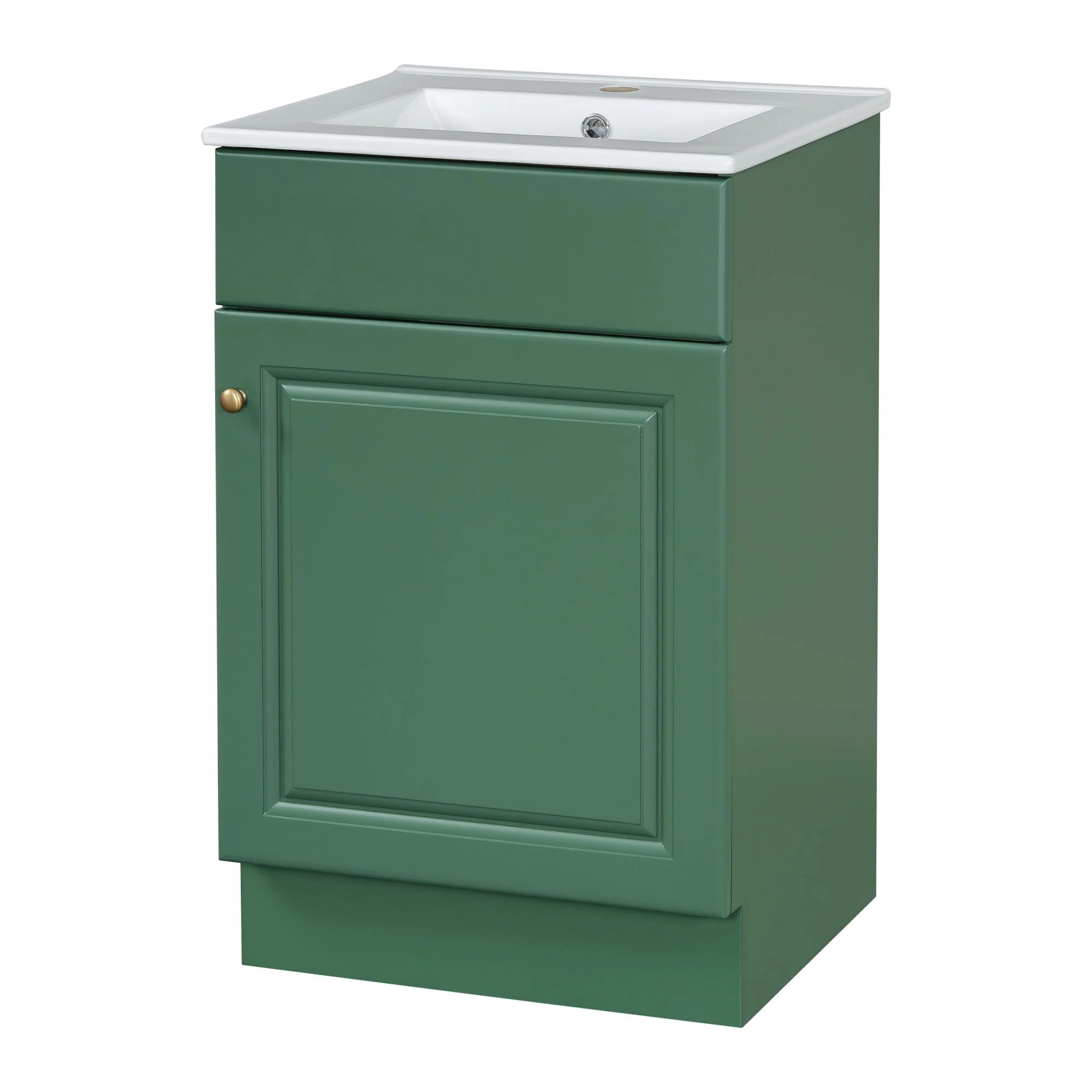 Bathroom Vanity With Sink, Cabinet With Adjustable Shelf - Image 8