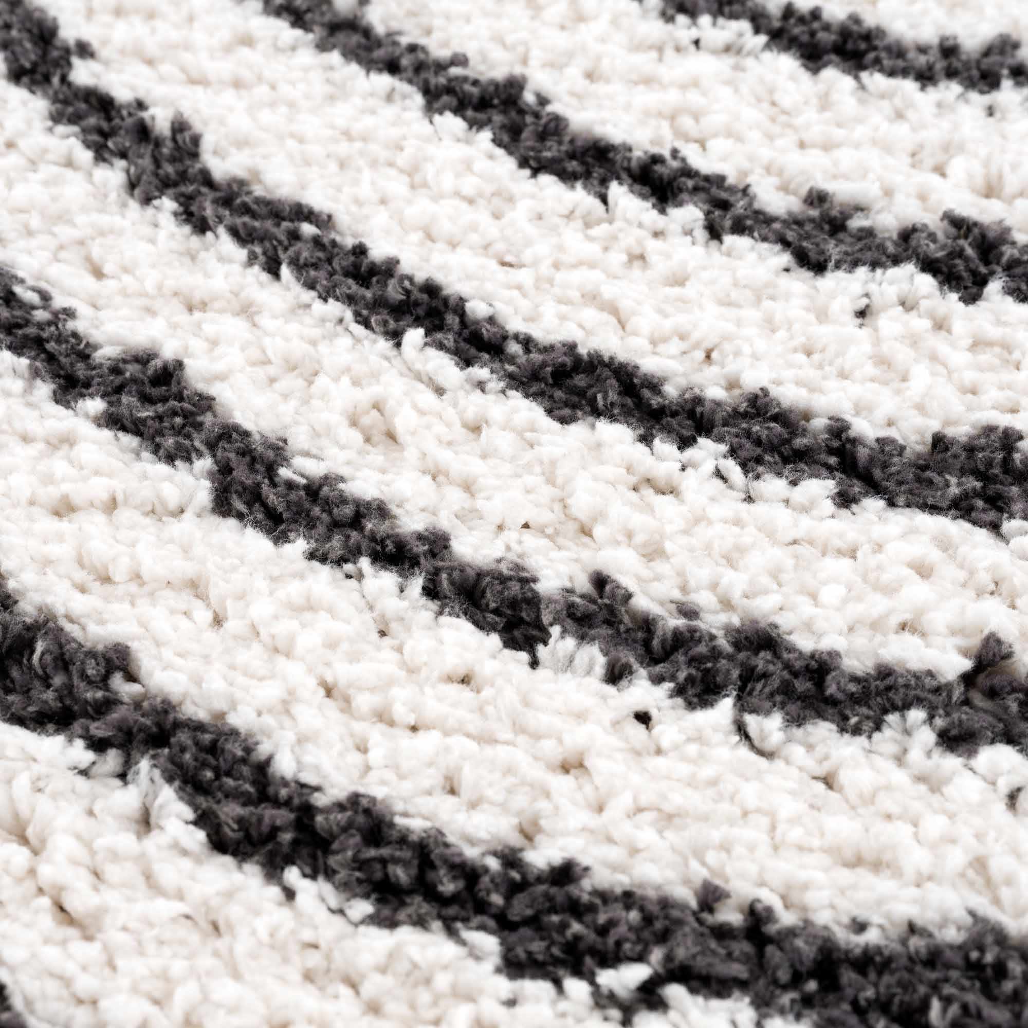 Bauer Plush Black Rainbow Rug - Clearance - Image 15