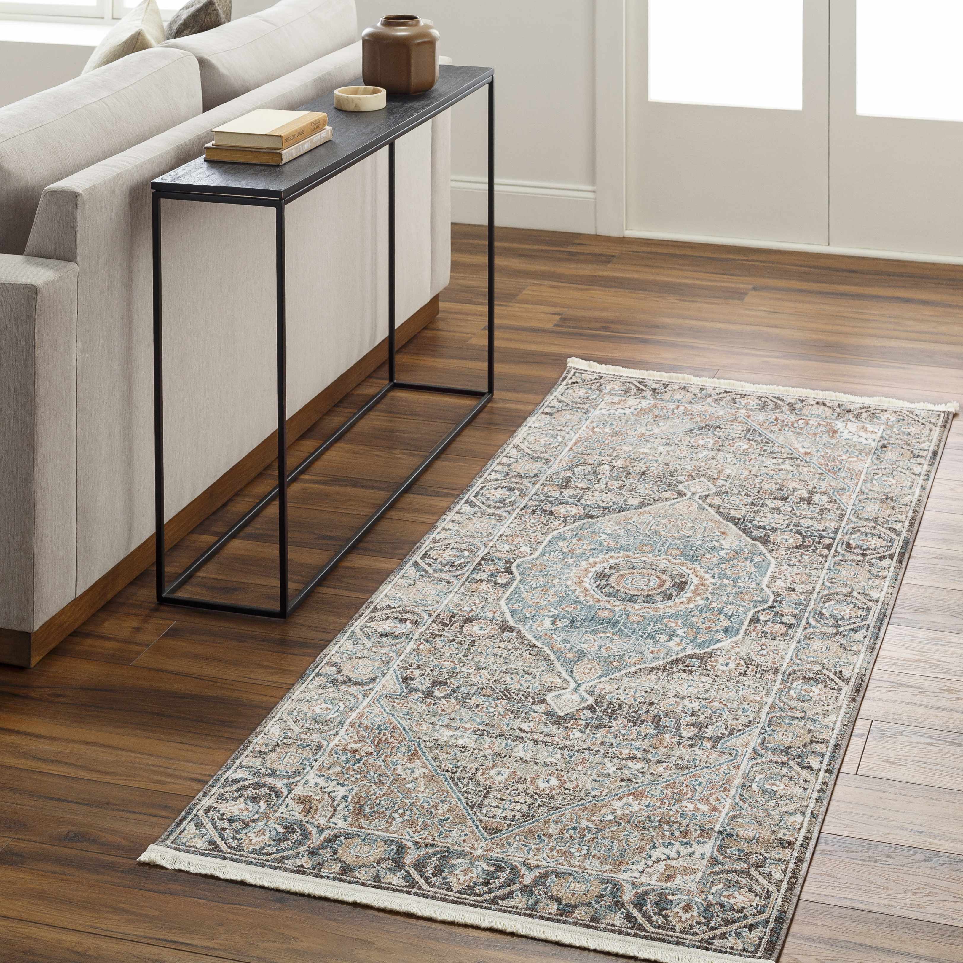 Baychester Brown Area Rug - Clearance - Image 11