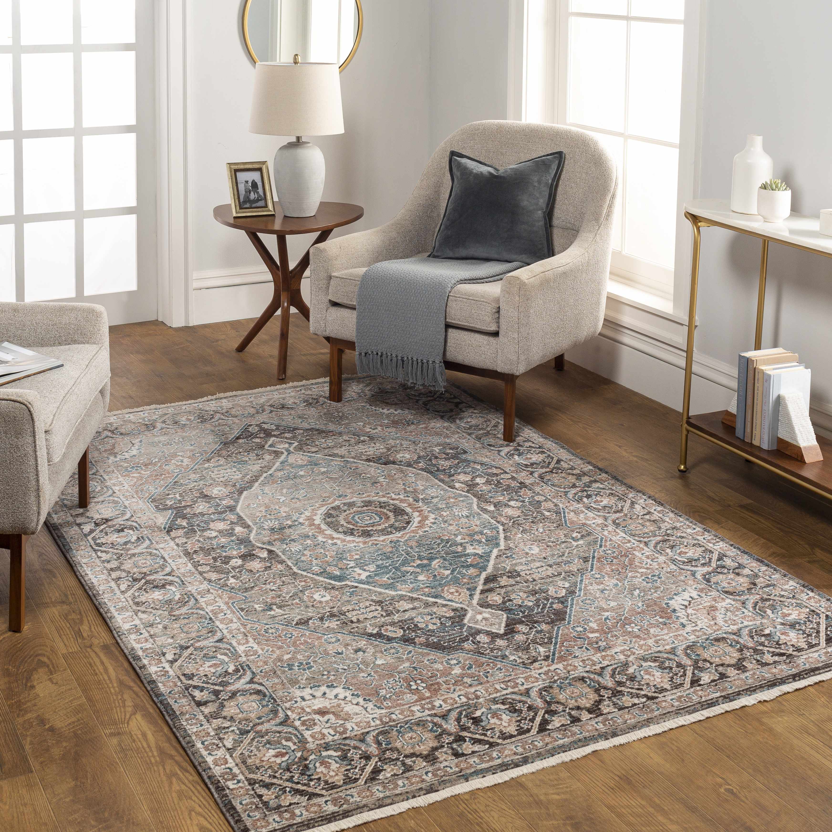 Baychester Brown Area Rug - Clearance - Image 20