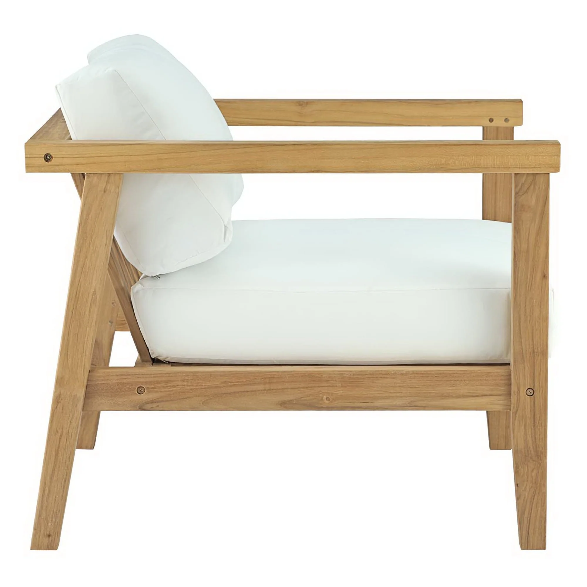 Bayport 5 Piece Outdoor Patio Teak Set by Modway - Image 3