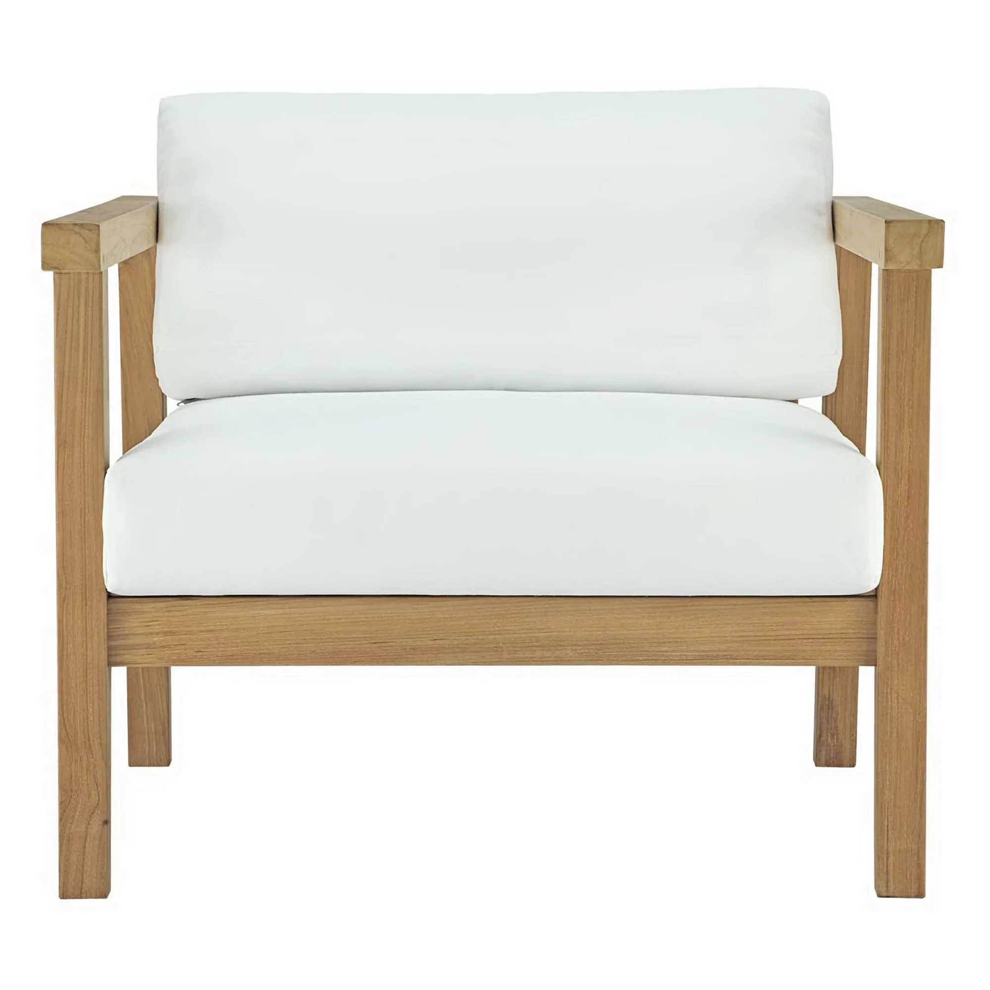 Bayport Outdoor Patio Teak Armchair by Modway - Image 4