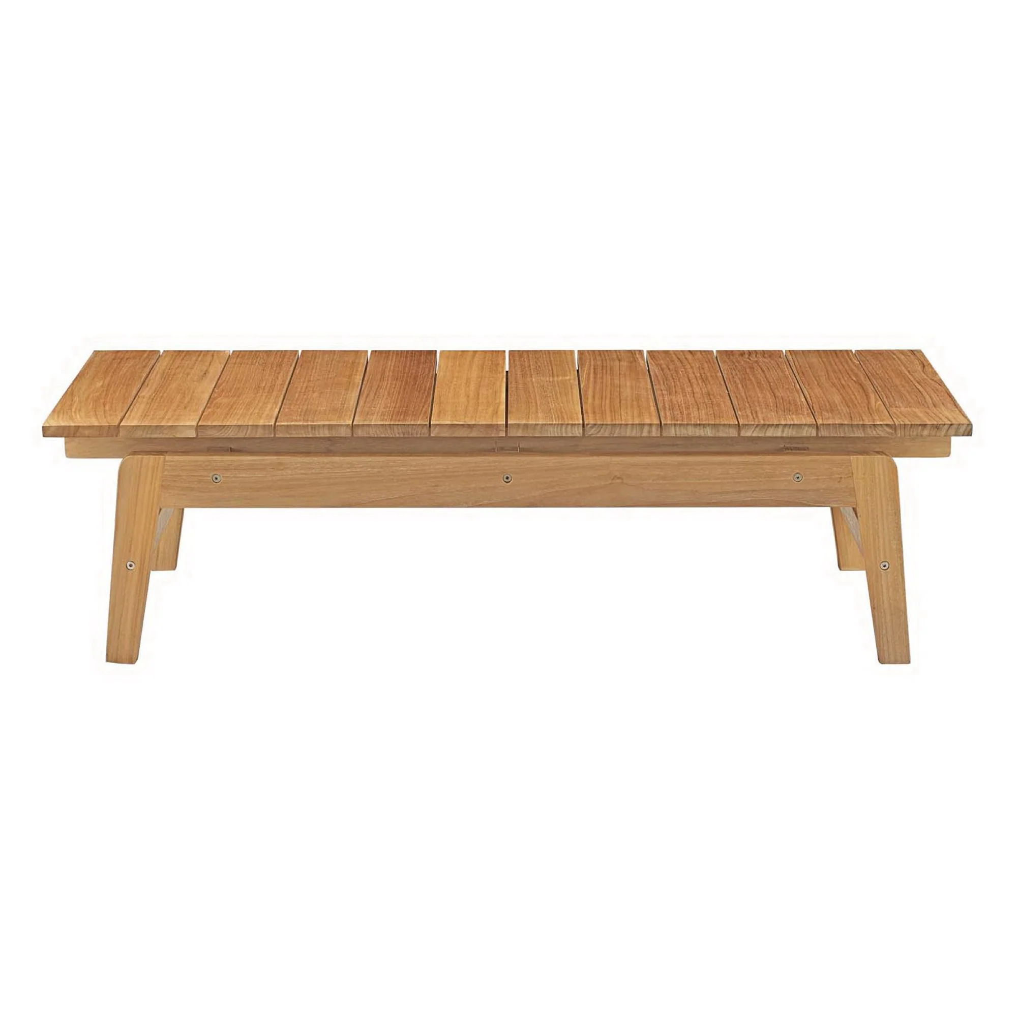 Bayport Outdoor Patio Teak Coffee Table by Modway - Image 2
