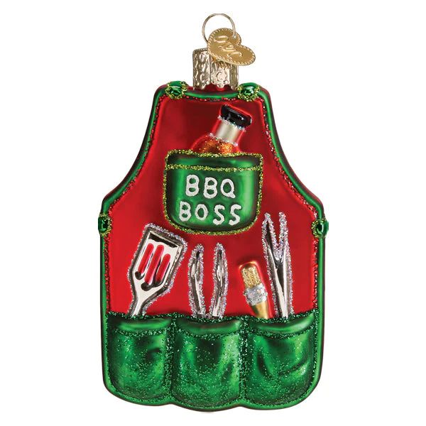 BBQ Apron Ornament - Image 3