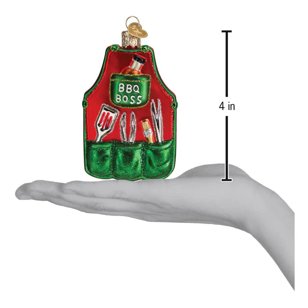 BBQ Apron Ornament - Image 6