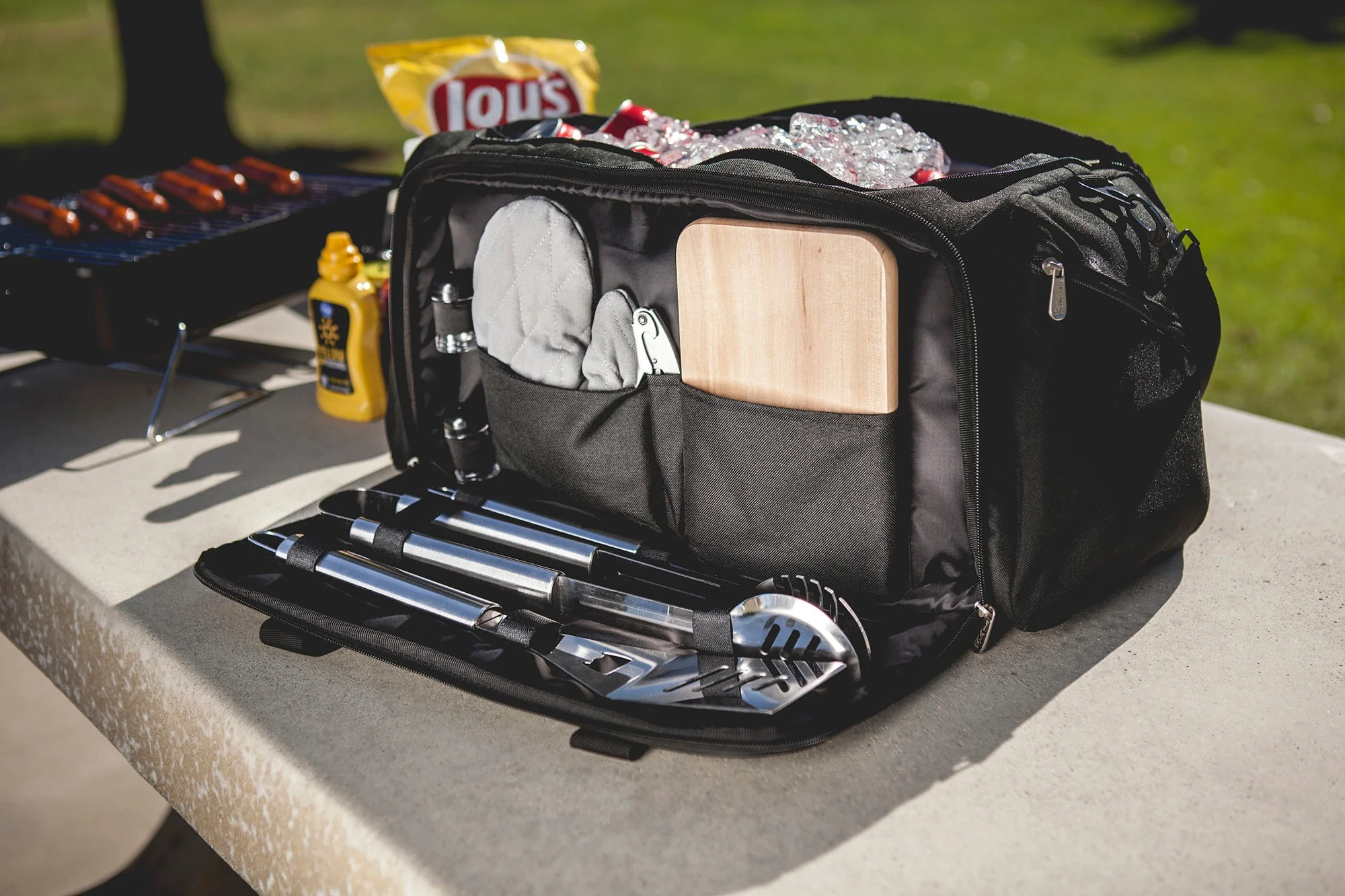 BBQ Kit Grill Set & Cooler - Image 8