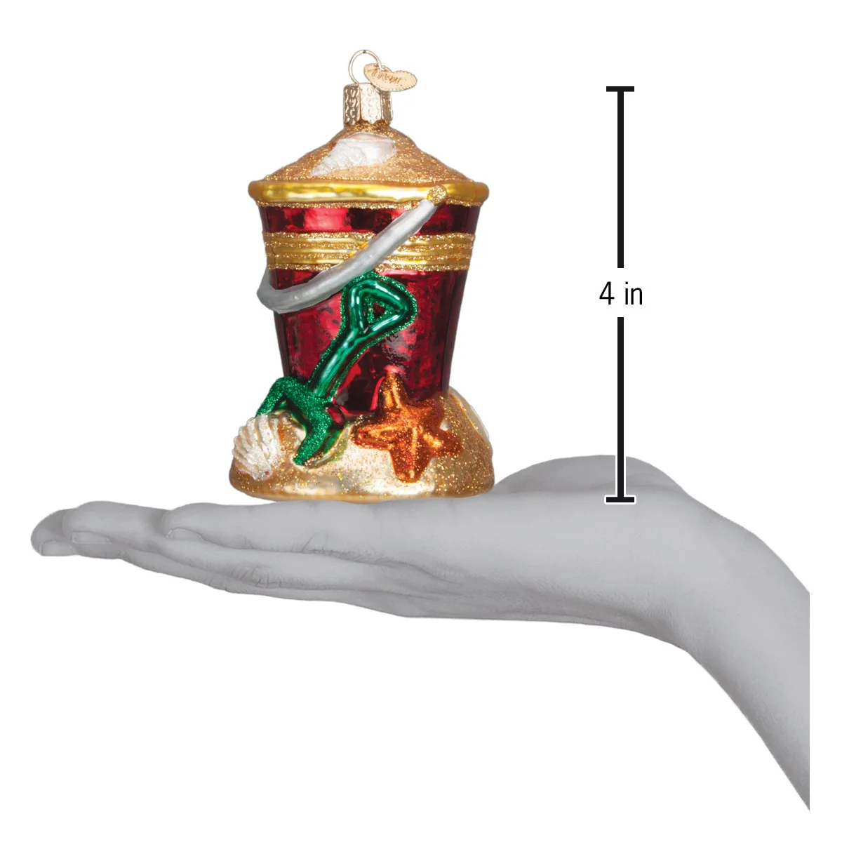 Beach Bucket Ornament - Image 4