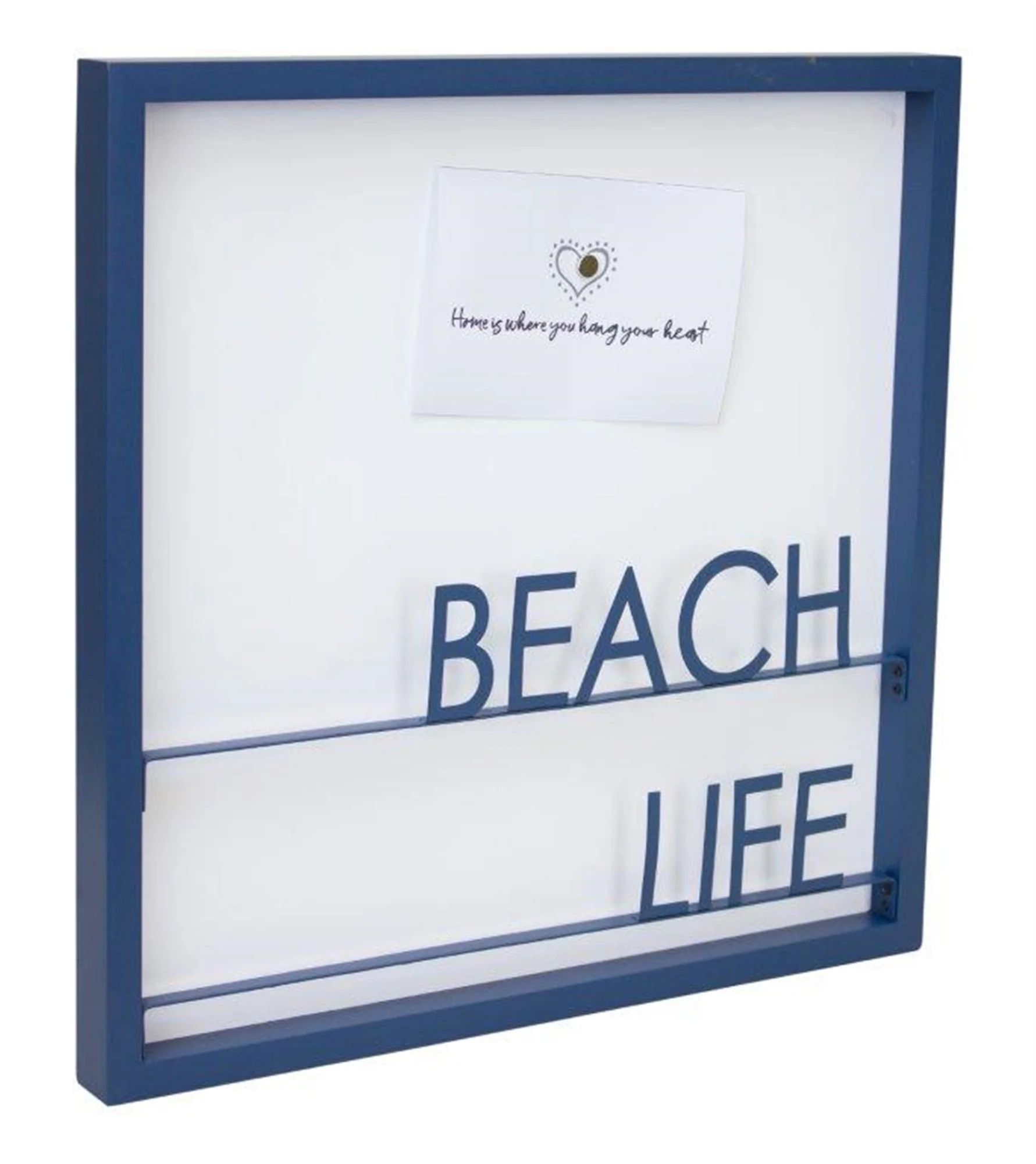 Beach Life Magnetic Memo Board 15.75" SQ