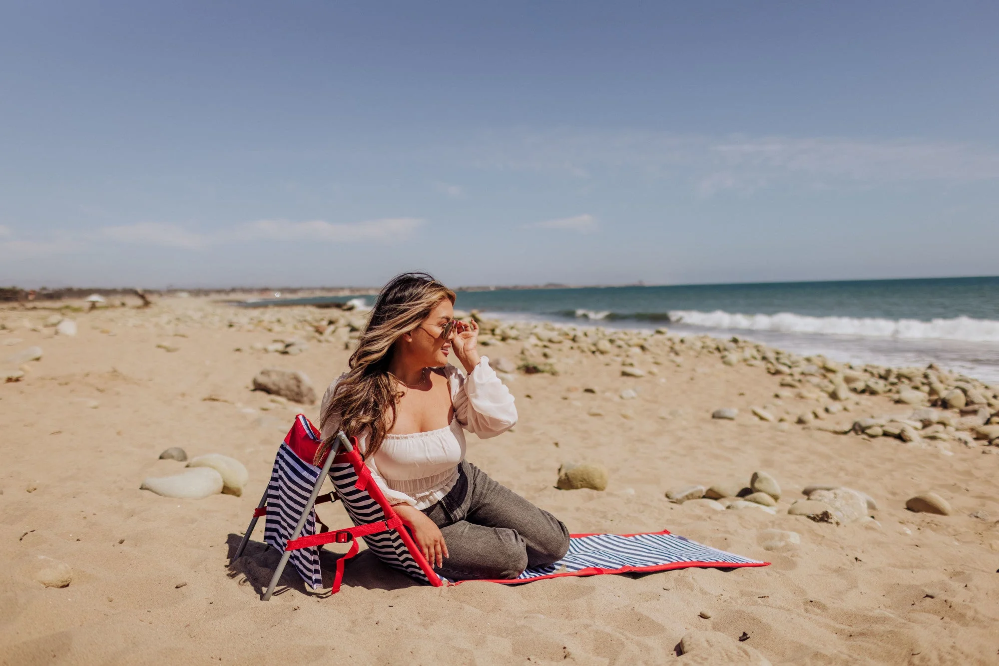 Beachcomber Portable Beach Chair & Tote - Image 6