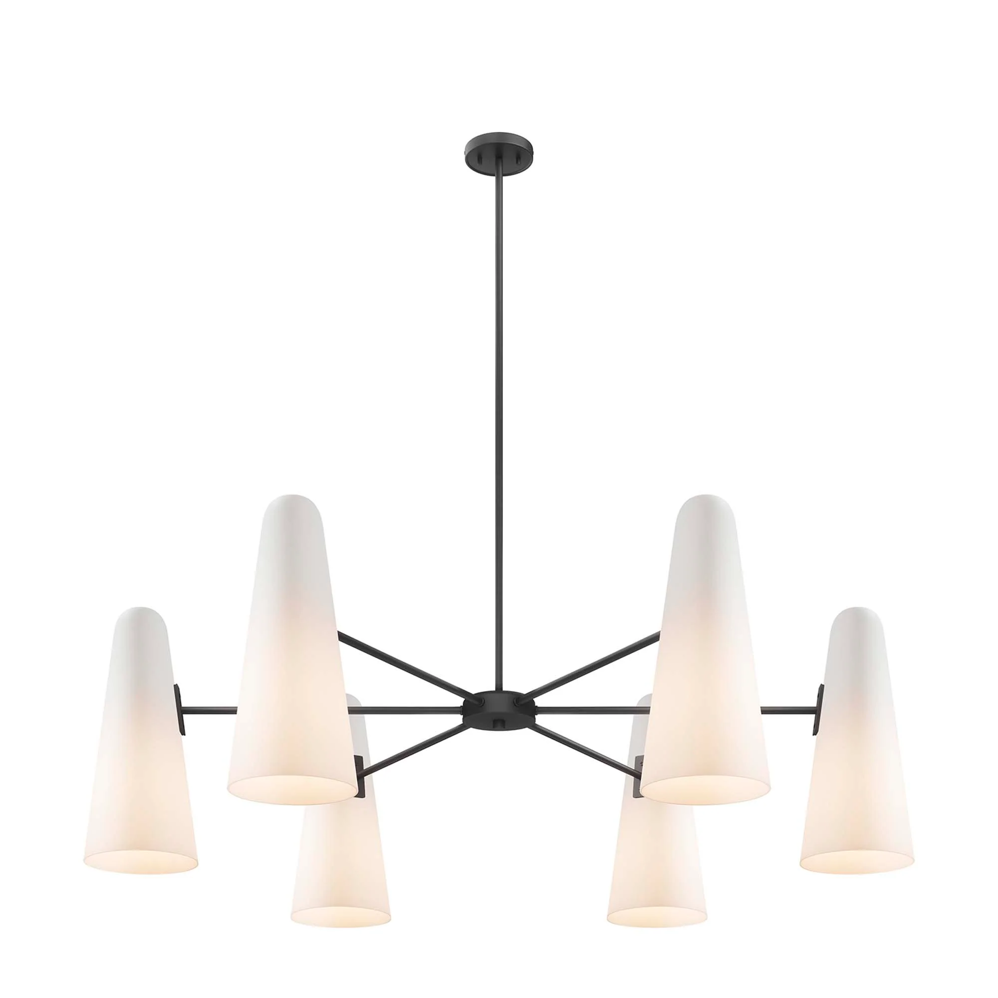 Beacon 6-Light Chandelier by Modway - Image 4