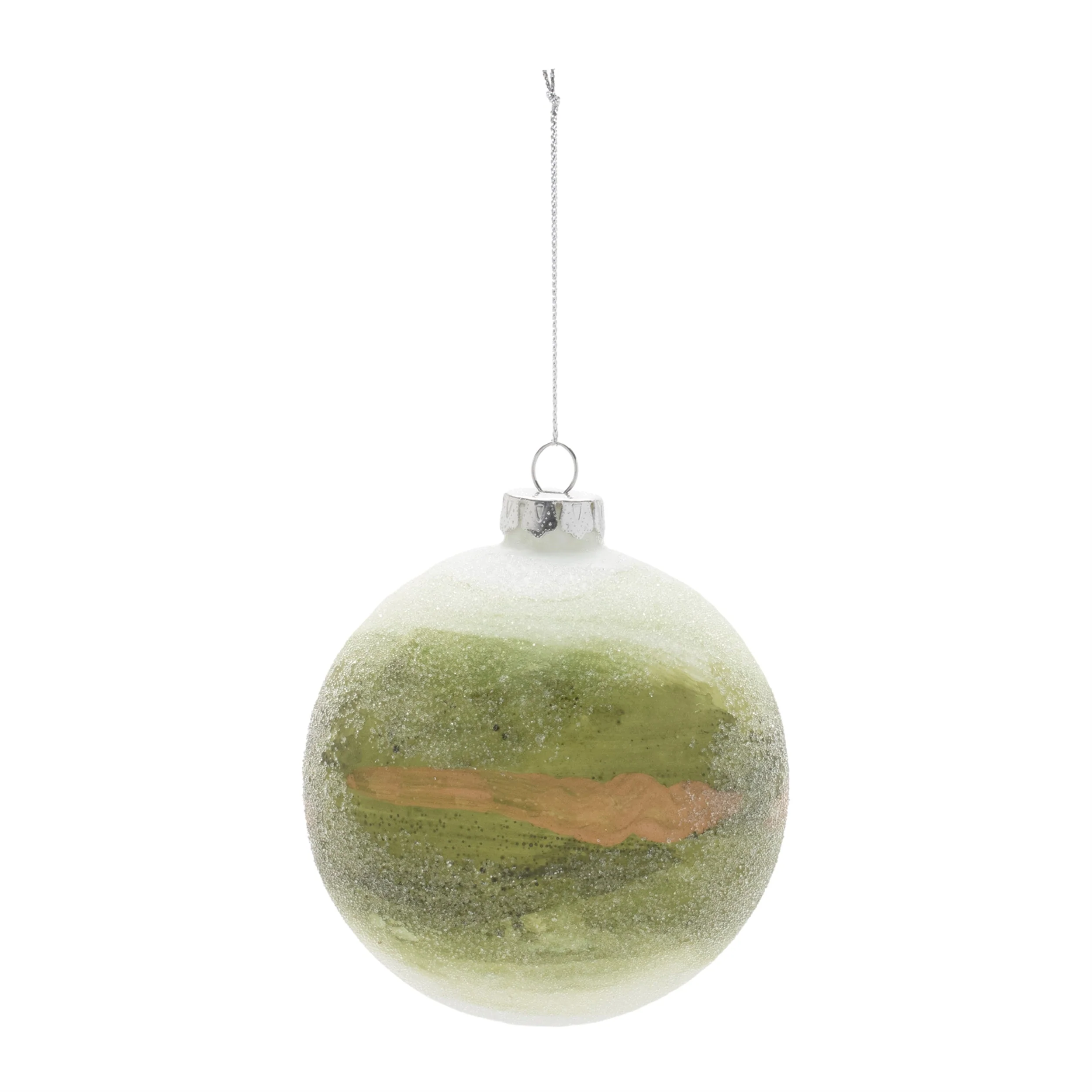 Beaded Glass Ball Ornament (Set of 6) - Image 5