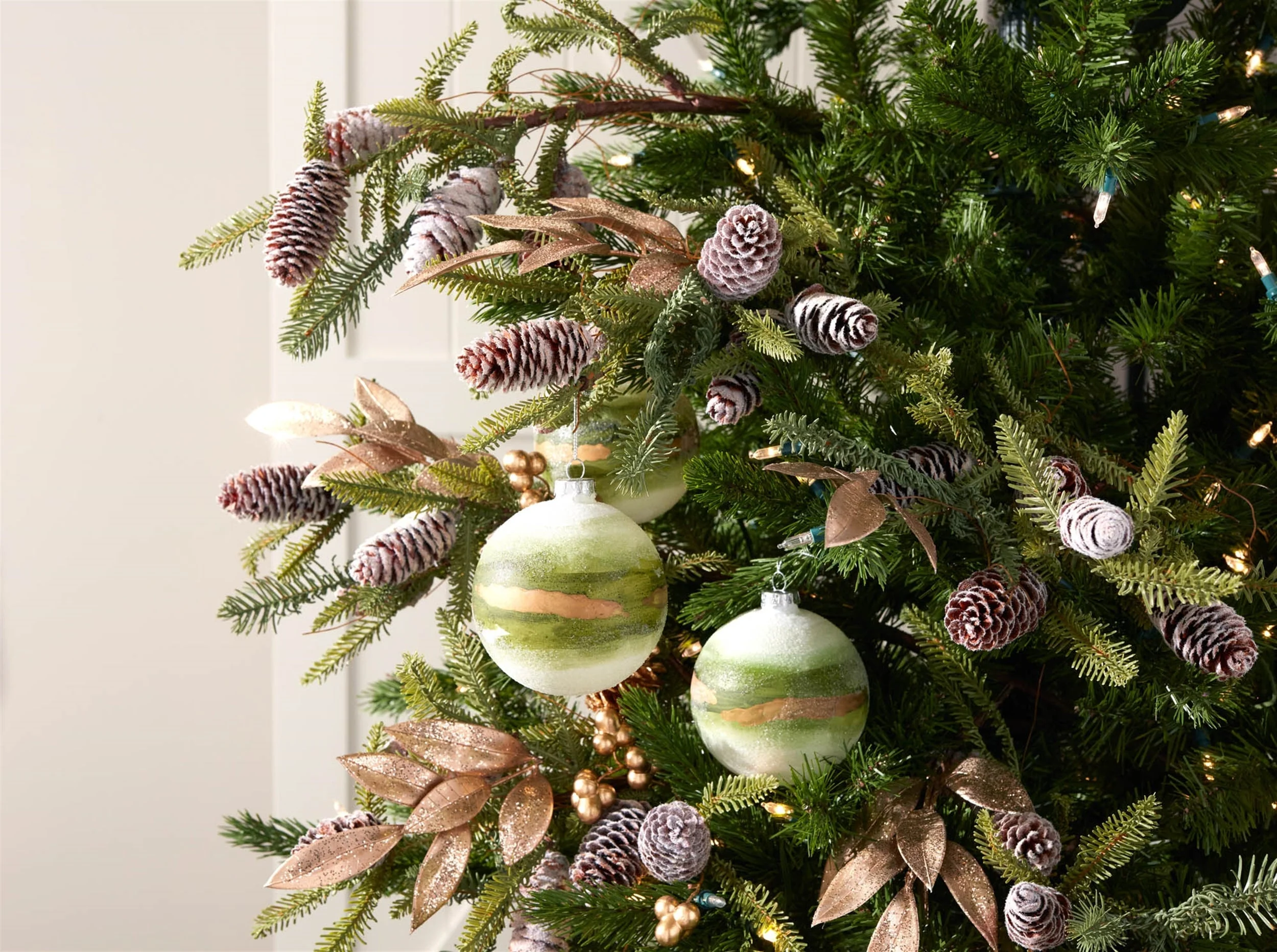 Beaded Glass Ball Ornament (Set of 6) - Image 6