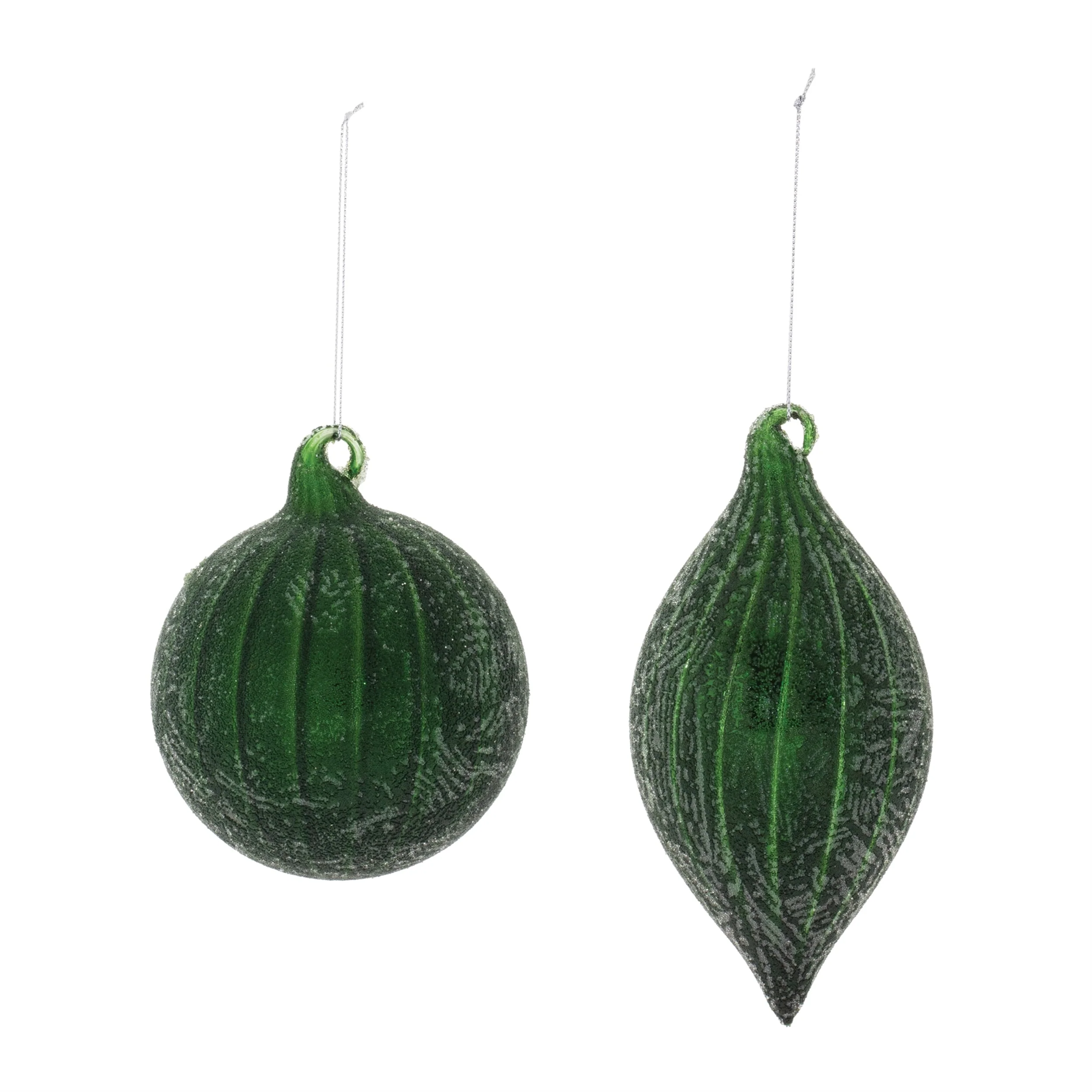 Beaded Glass Ornament (Set of 6) - Image 2