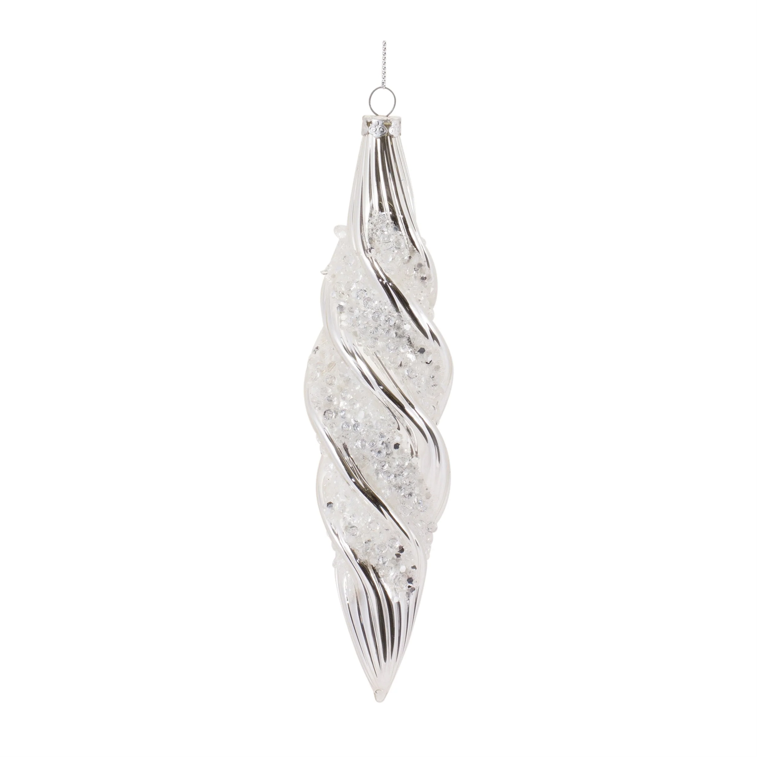 Beaded Glass Swirl Ornament (Set of 6) - Image 2